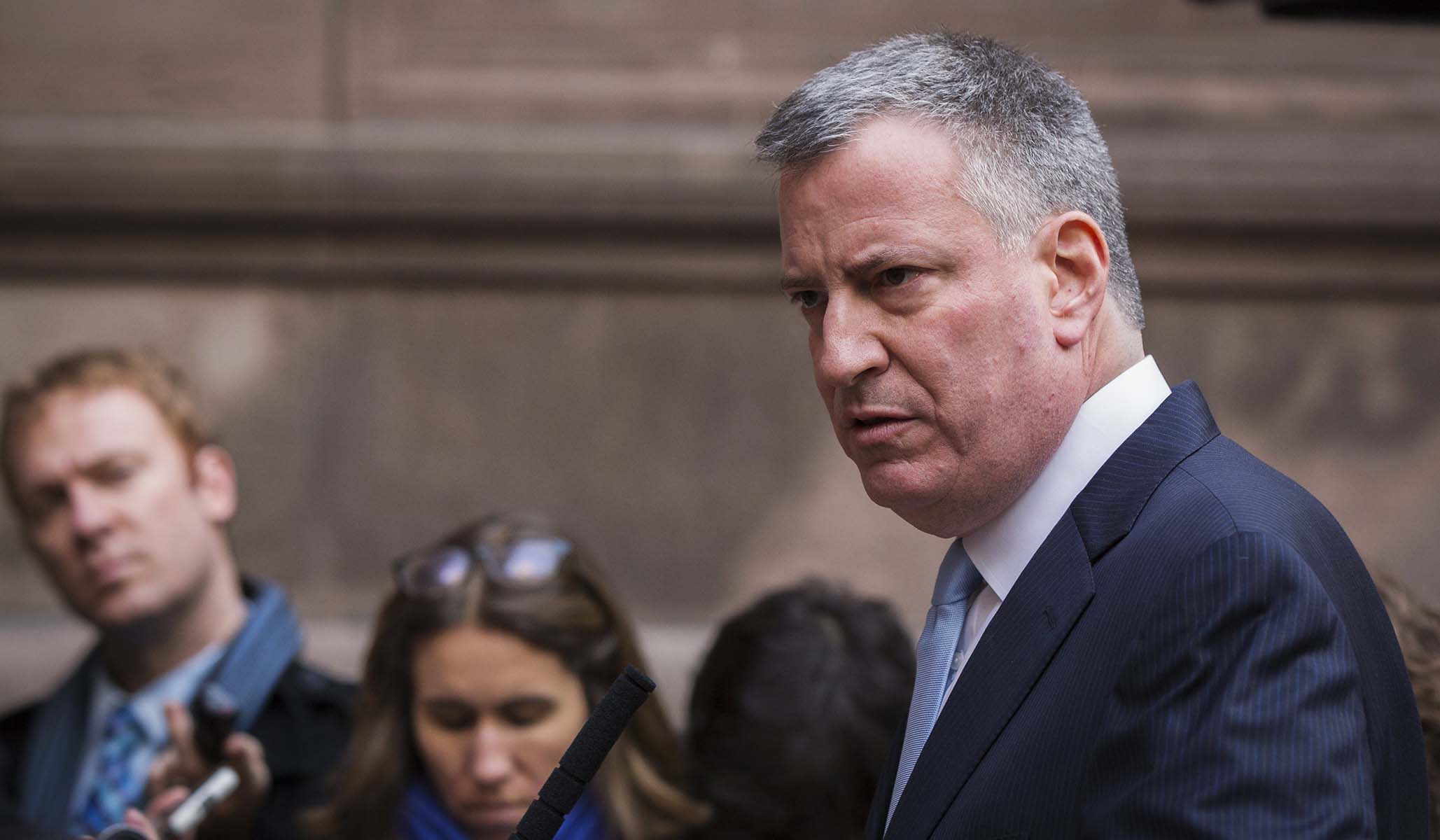 NextImg:Former NYC Mayor Bill de Blasio Lobbying for Labor Secretary Job