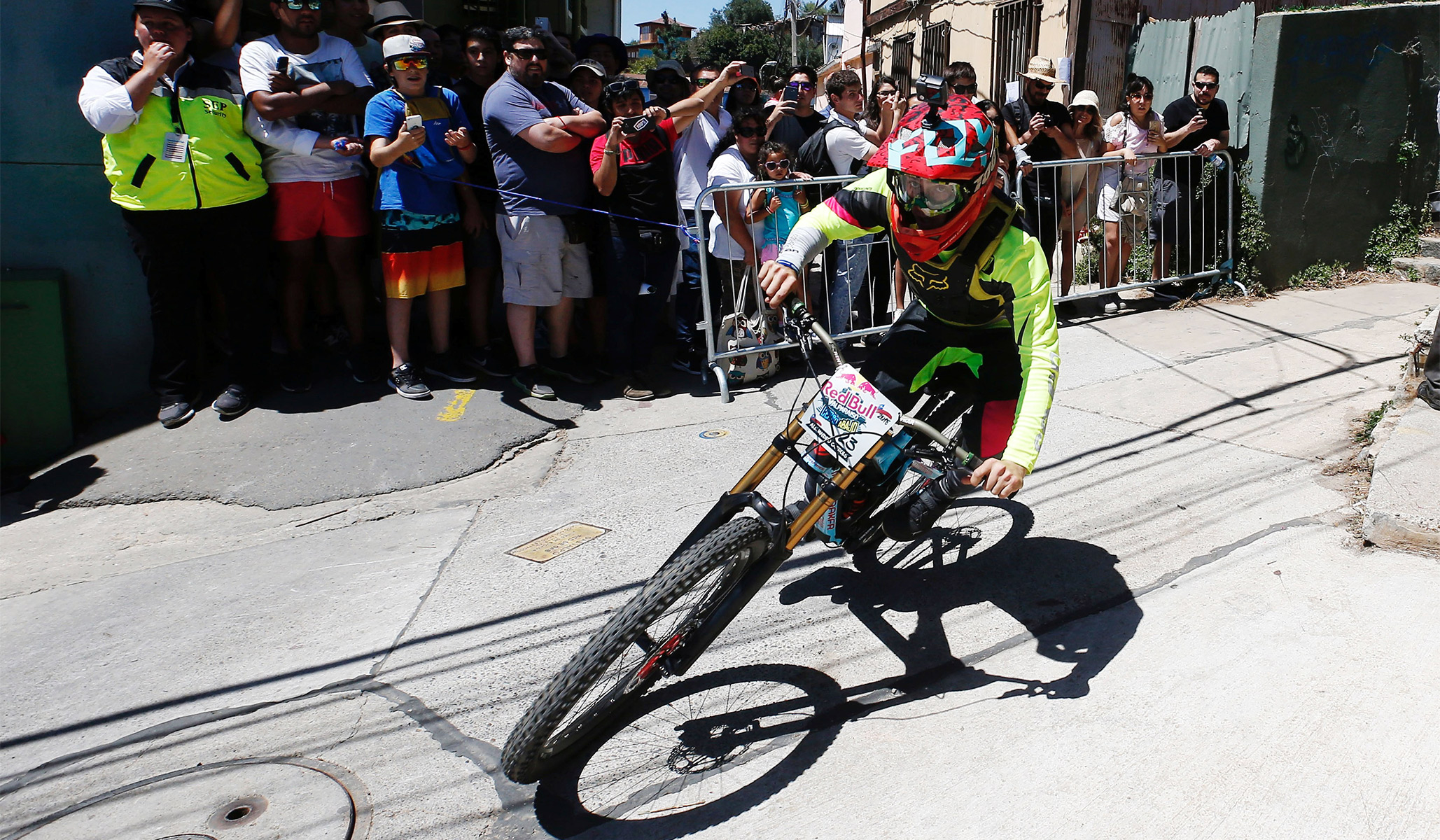 Bikers Race Through Streets of Valparaiso, Chile National Review