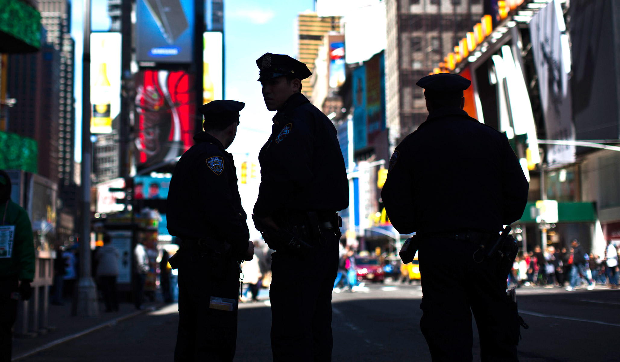 police officers times square