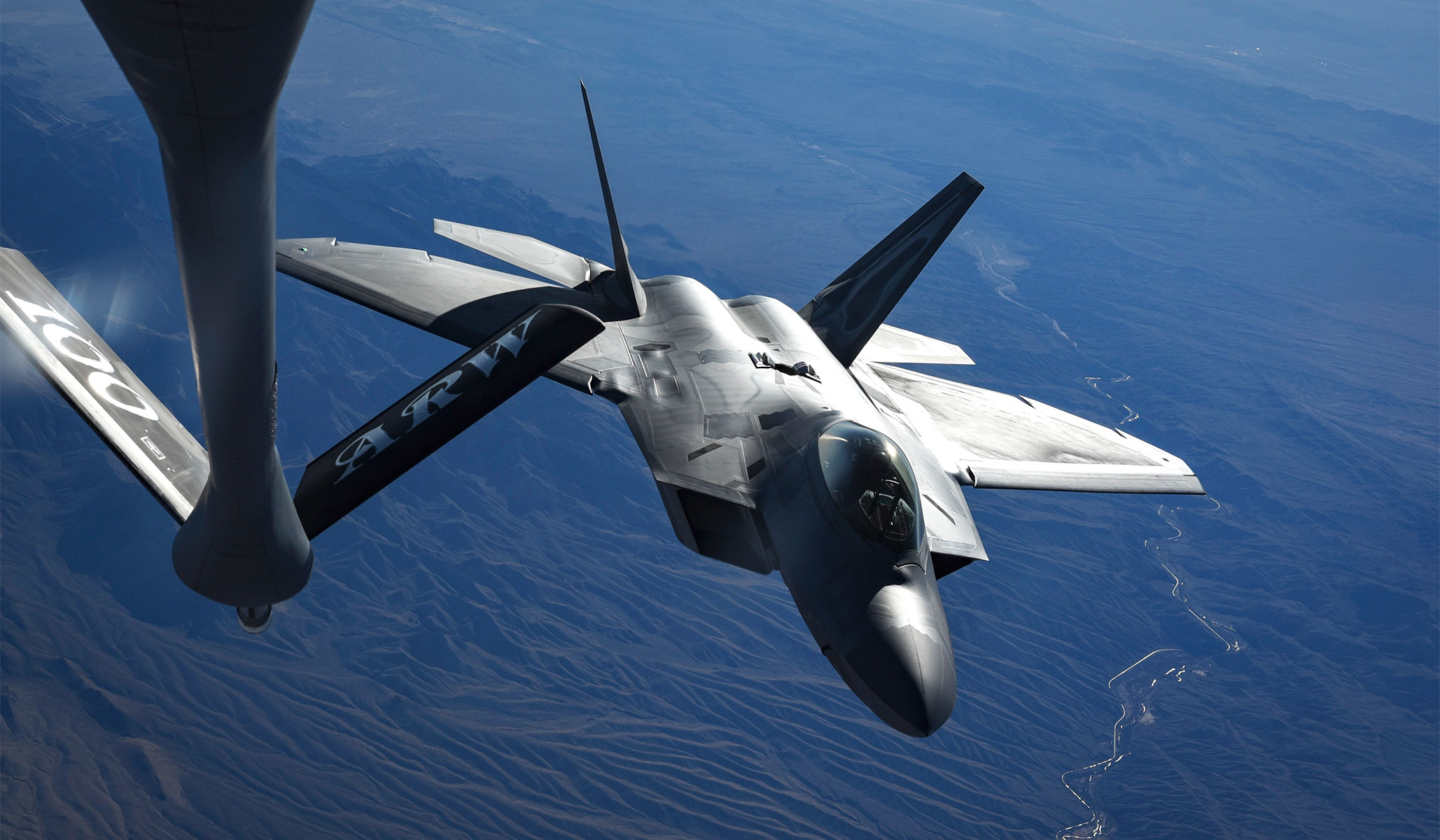 F-22 Aerial Refueling F-22 Aerial Refueling