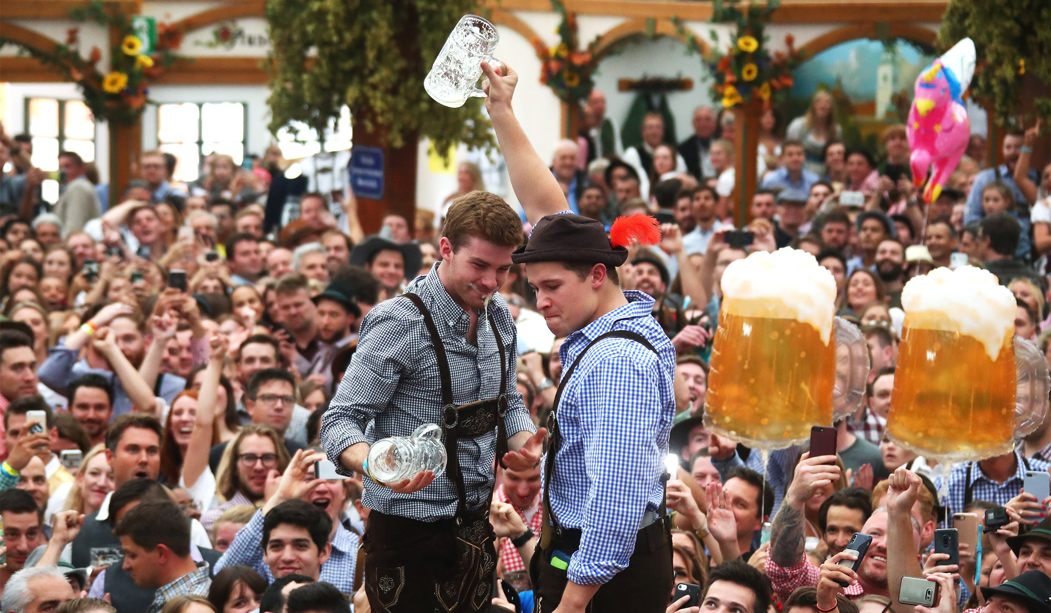 Сколько пивоварен участвуют в октоберфесте. Октоберфест в Мюнхене. Мюнхенский Oktoberfest.