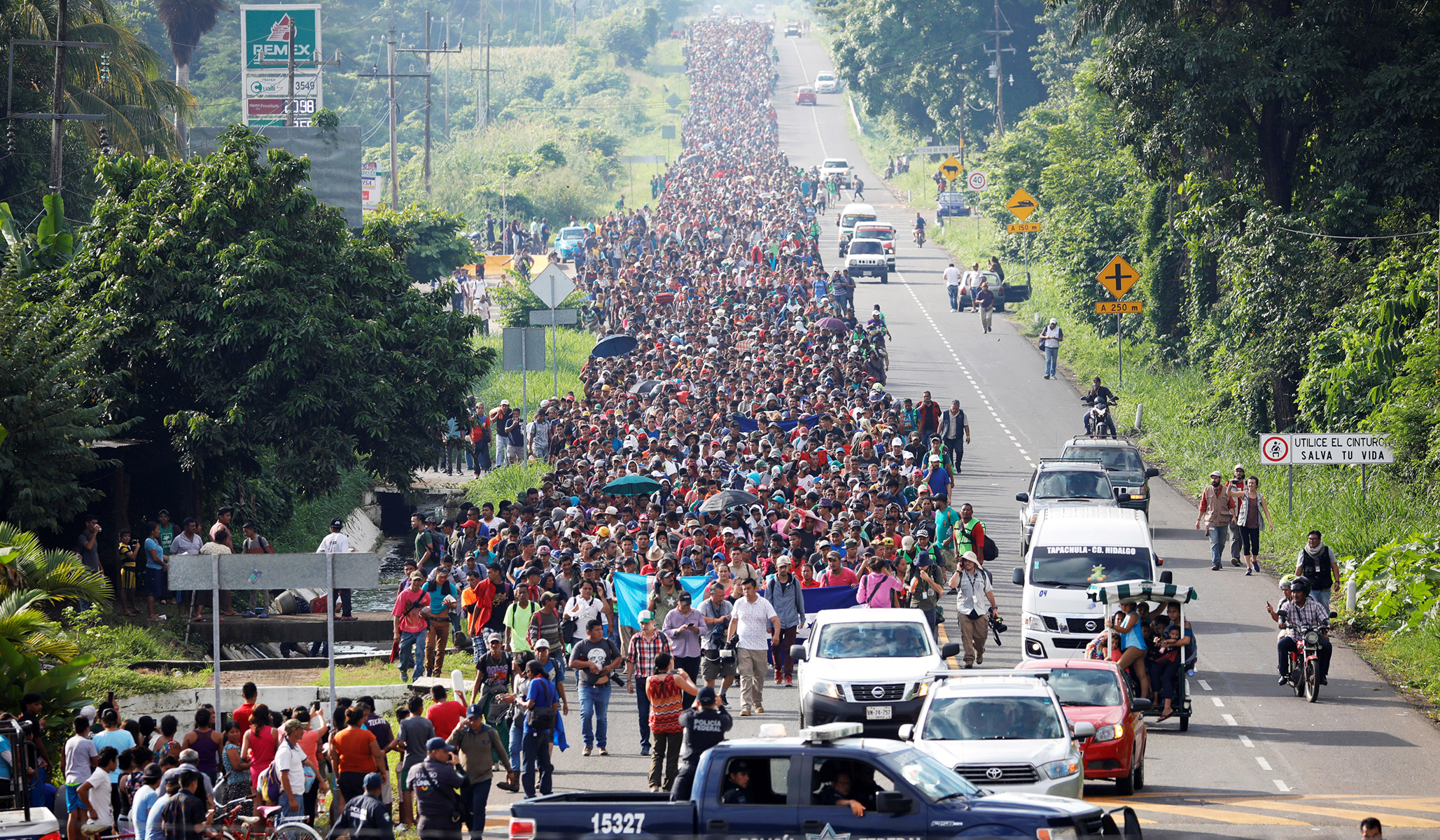 Migrant Caravan: Trump Emphasizes Border Weakness | National Review
