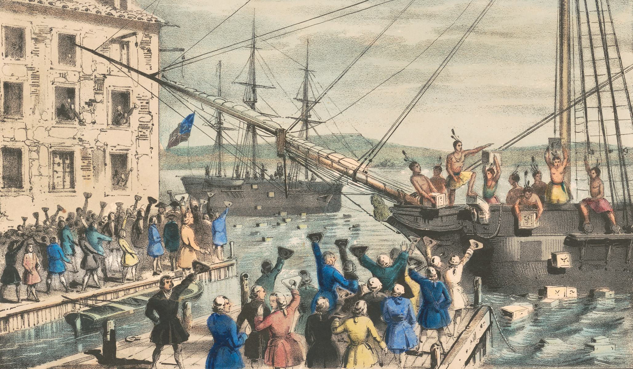 boston tea party argumentative essay