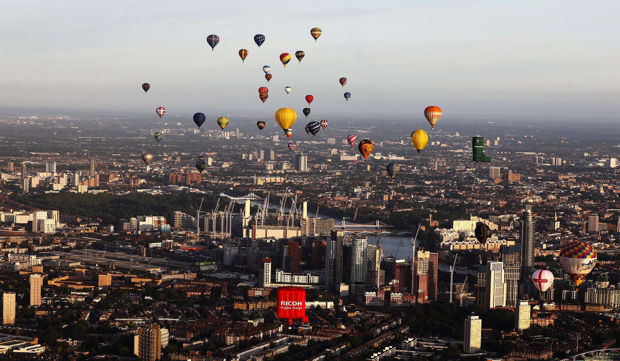 Balloons over London National Review