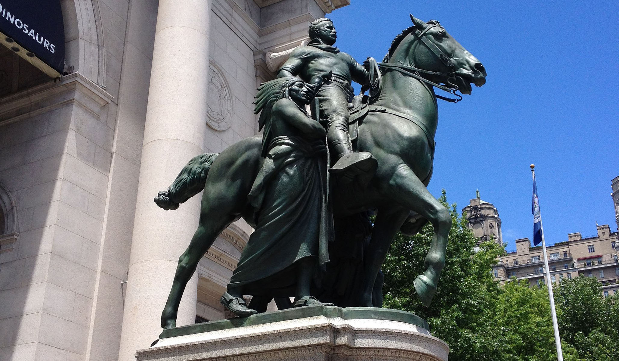 Leftist Activist Group Petitions to Scrap Natural History Museum Teddy Roosevelt Statue