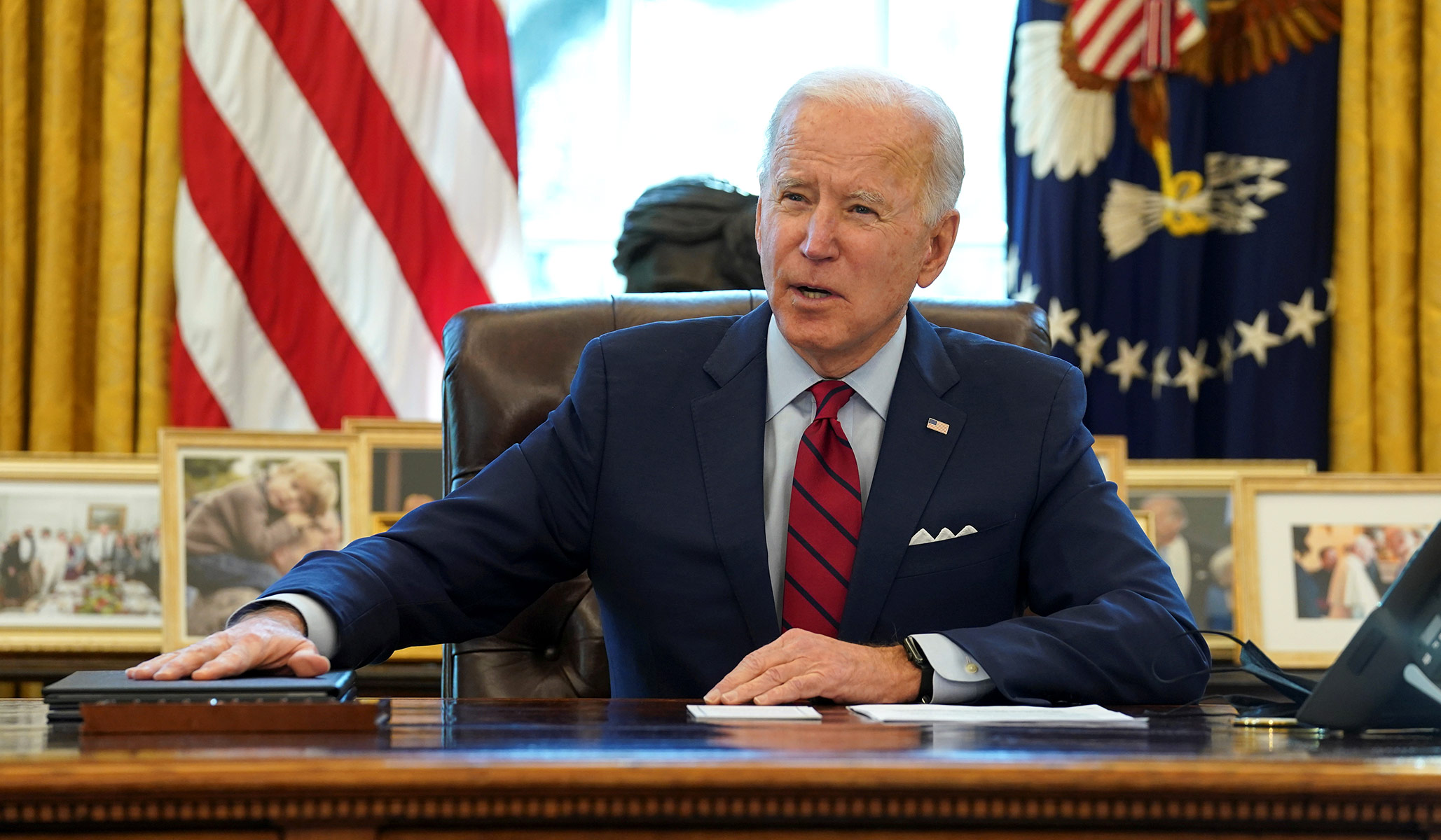 Biden Rejects Trump Privilege Claim on White House Visitor Logs