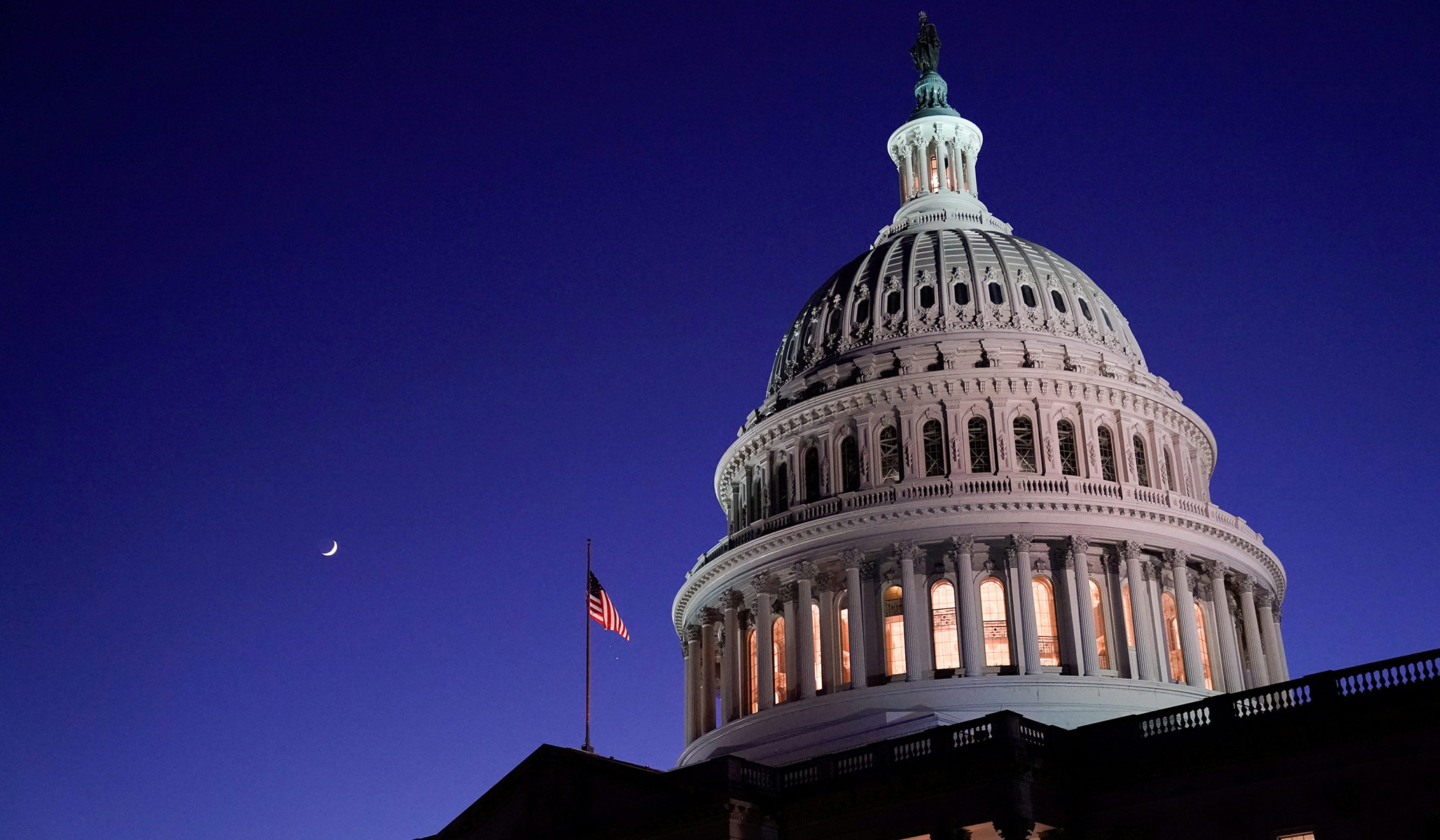 Capitol dome twilight