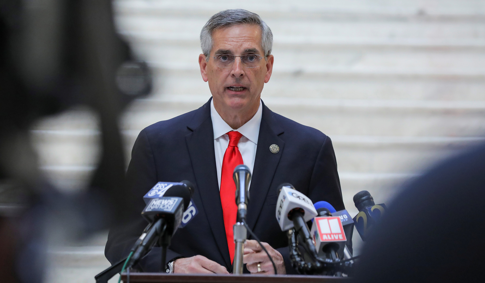 Raffensperger Sounds Alarm on Stacey Abrams Ally Being Considered to Lead County Election Board