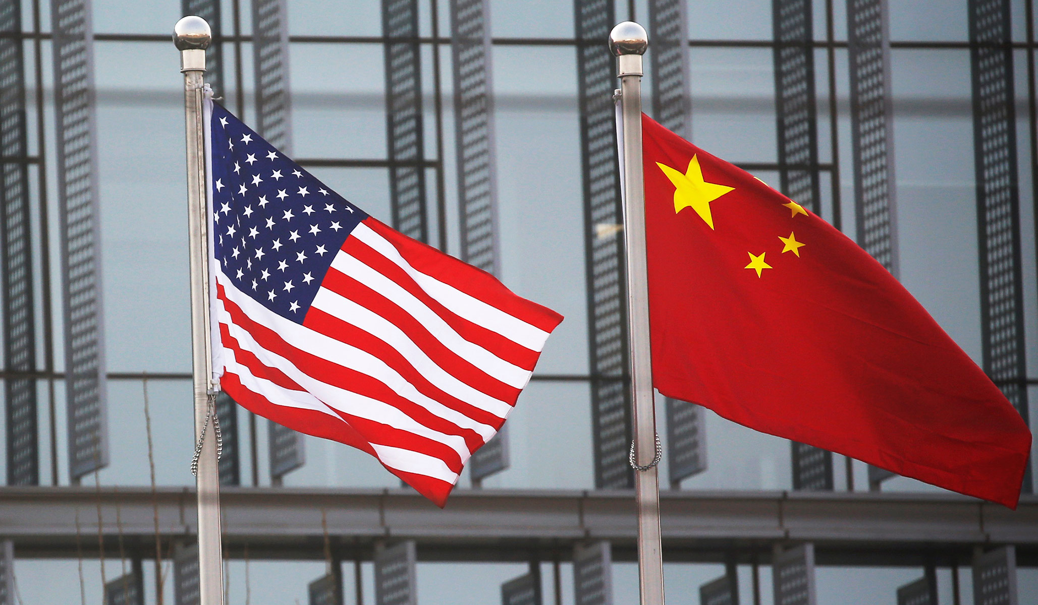american chinese flags