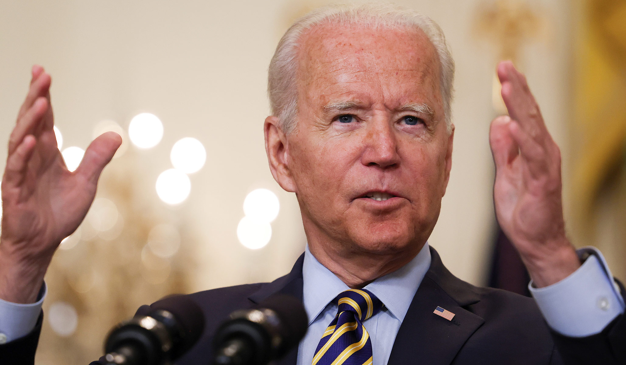 Biden Doubles Down on Afghanistan Withdrawal amid Taliban Resurgence