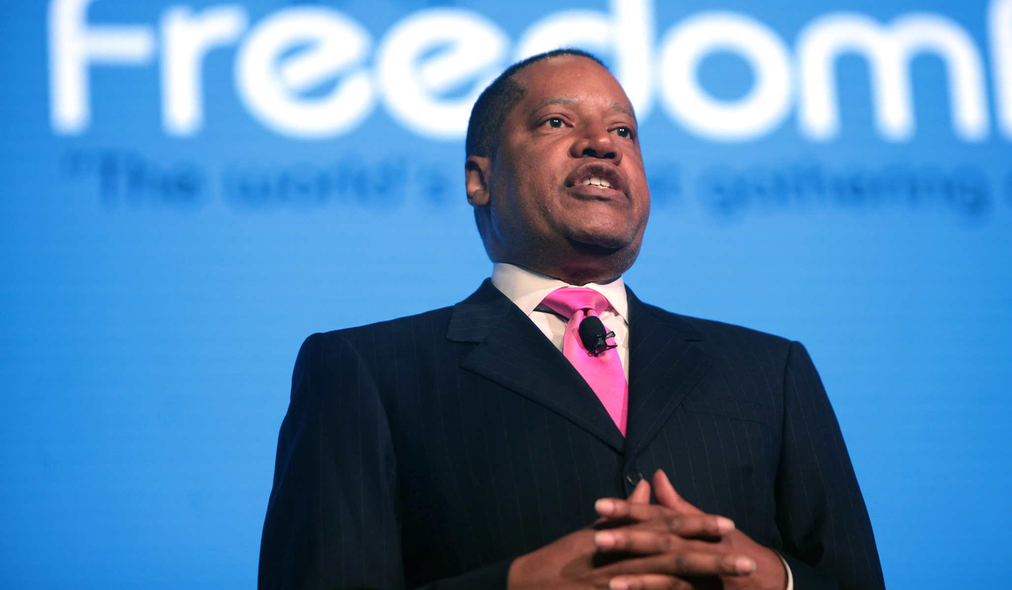 NextImg:Larry Elder: Swing Voters Wouldn’t Vote for Trump ‘if He Walked on Water’
