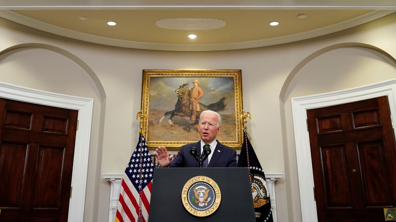 Biden Job Approval Falls to Record Low amid COVID Resurgence
