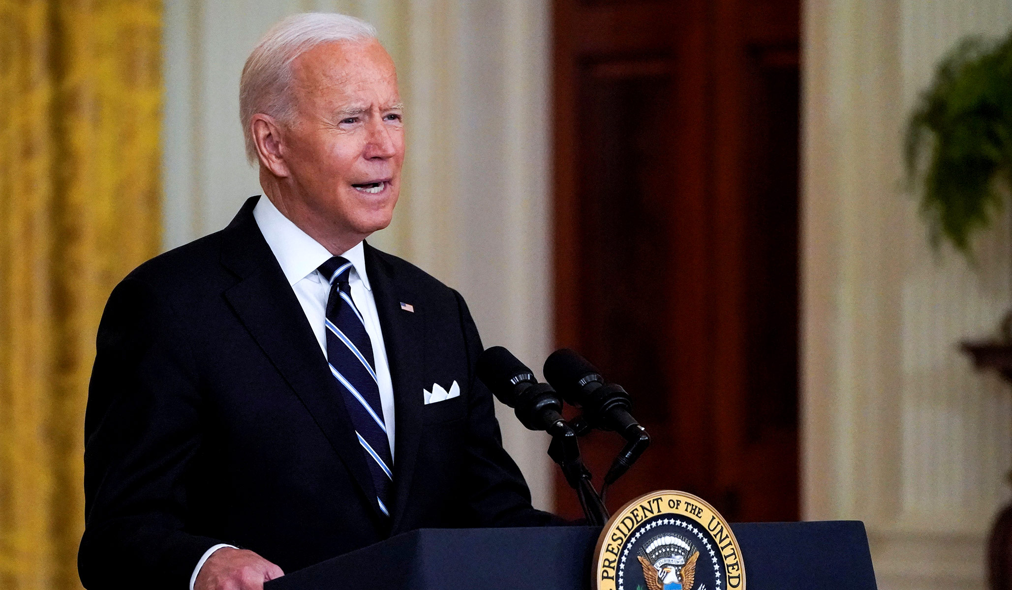 Biden Claims No Way to Exit Afghanistan 'Without Chaos Ensuing'