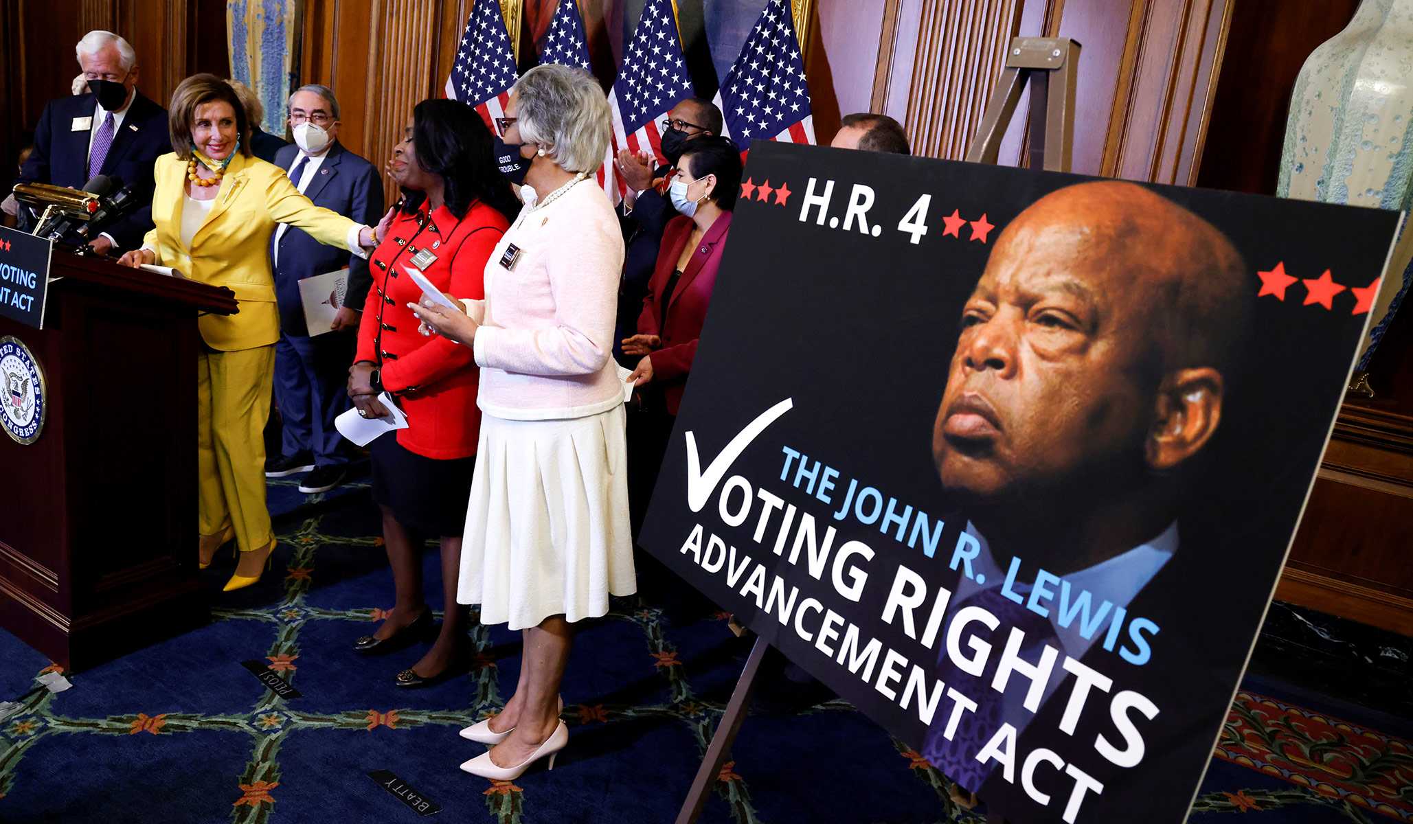 House Passes John Lewis Voting Rights Act