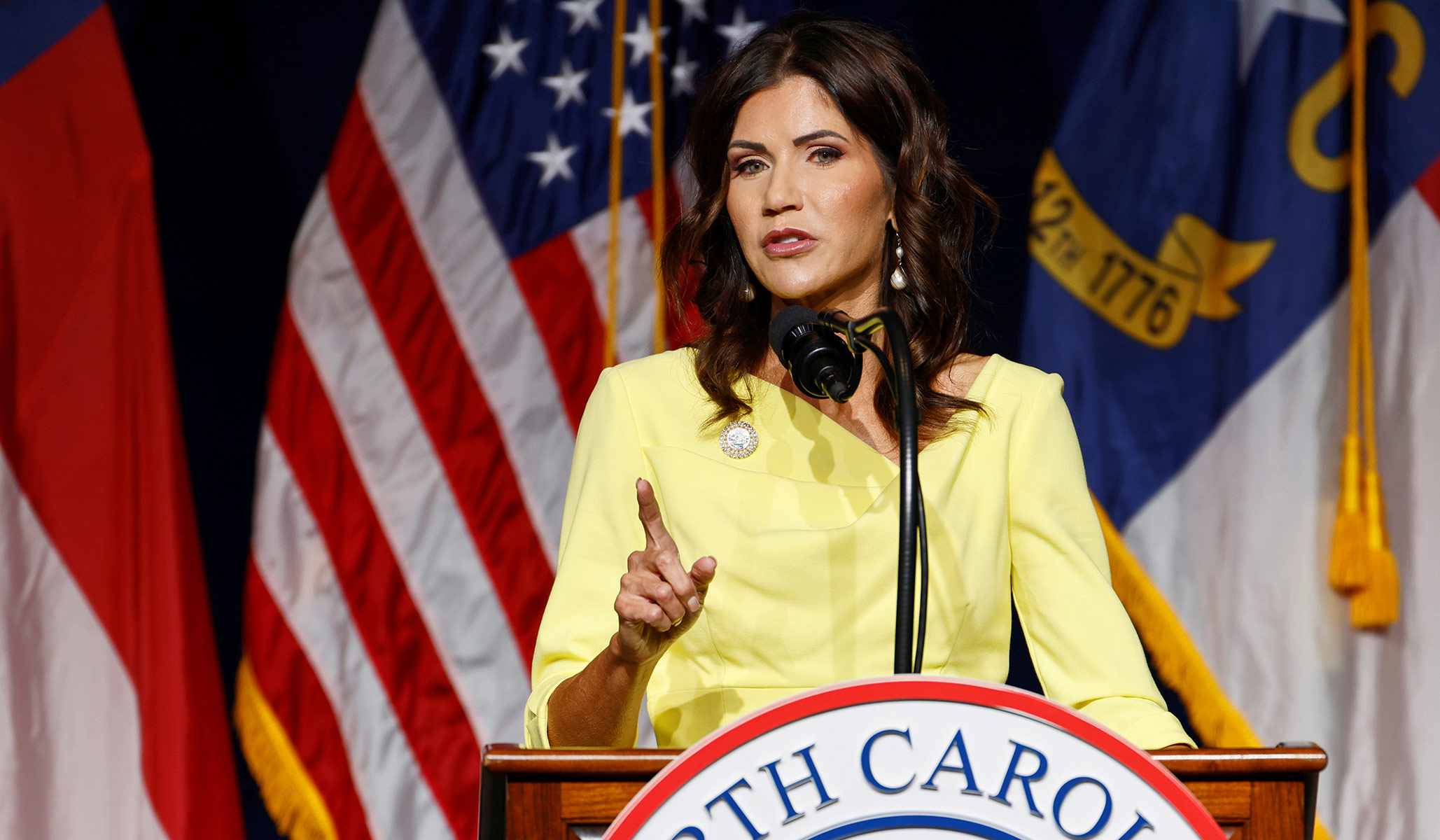 NextImg:The Corner: Go Home, Kristi Noem