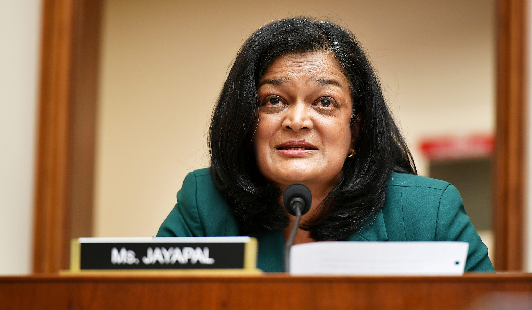 NextImg:Jayapal: U.S. ‘Needs Immigrants’ Because They ‘Pick the Food We Eat’ and ‘Clean Our Homes’