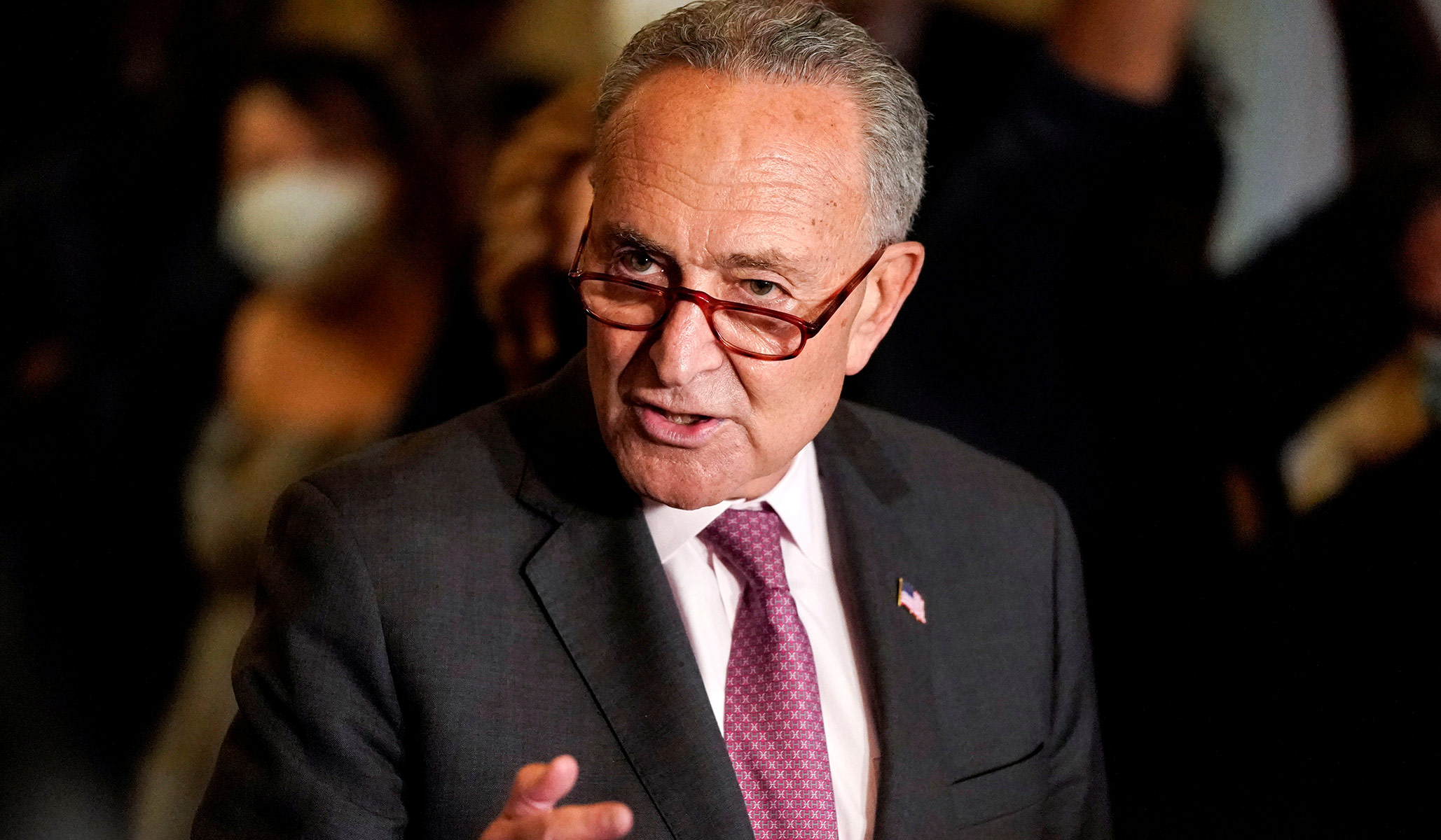 Schumer Thanks Democrats for Solving ‘Republican-Manufactured Crisis’ after Debt-Ceiling Hike Passes