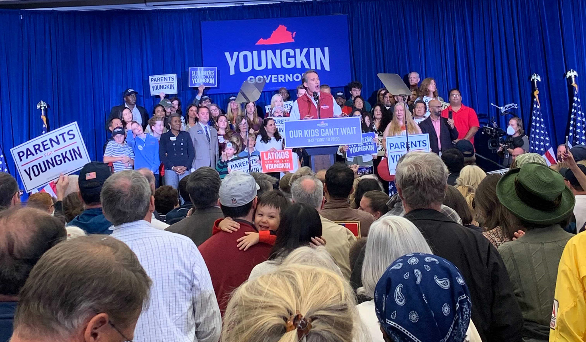 At Campaign Event, Glenn Youngkin Blasts Loudoun County Cover-Up, McAuliffe glenn youngkin 101921