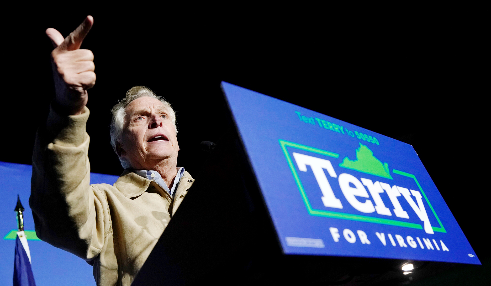 McAuliffe Ends Campaign by Inventing an Imaginary Youngkin-Trump Rally