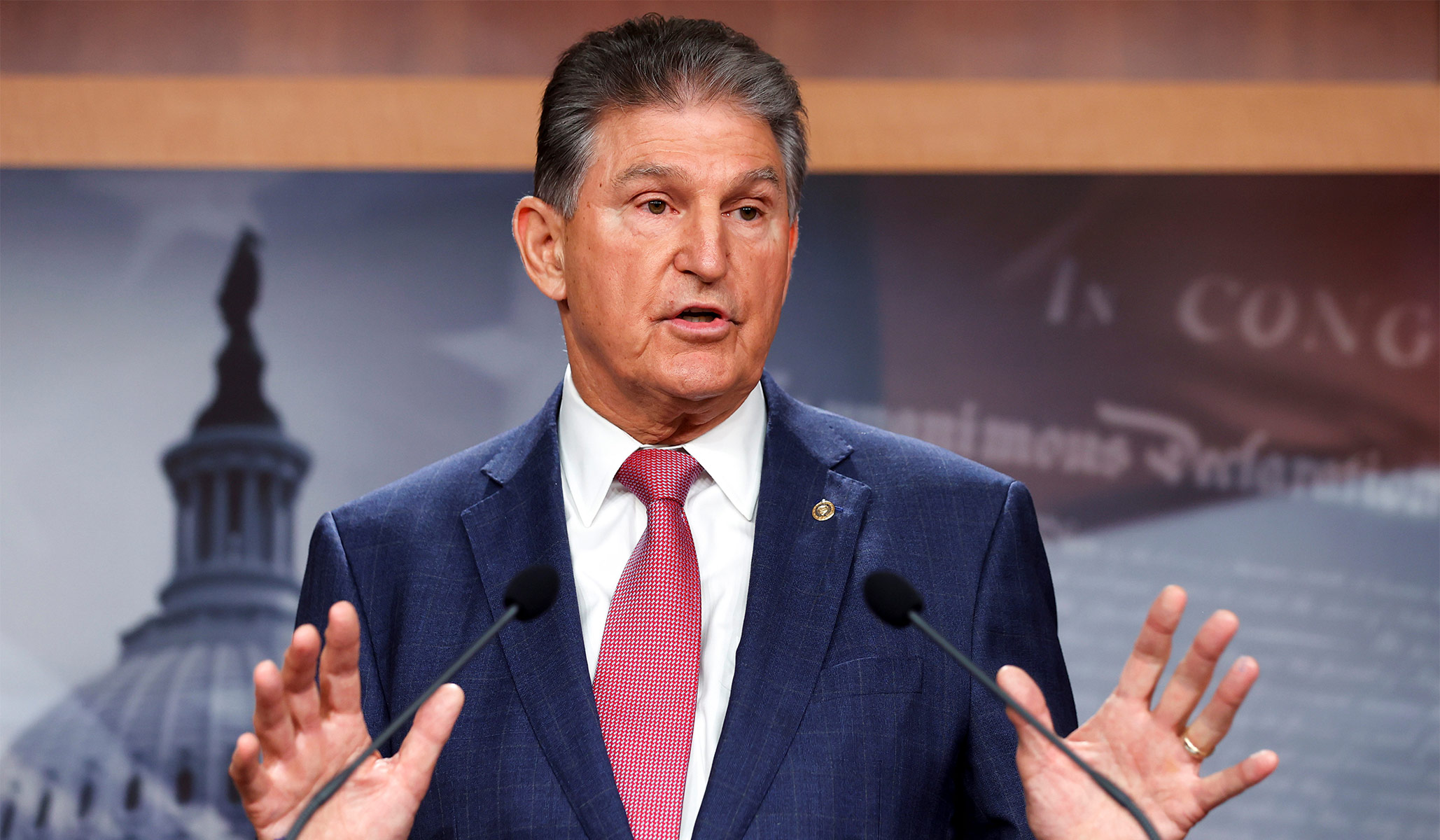 Manchin Not Ready to Vote 'Yes,' Blasts 'Shell Games' and 'Gimmicks'