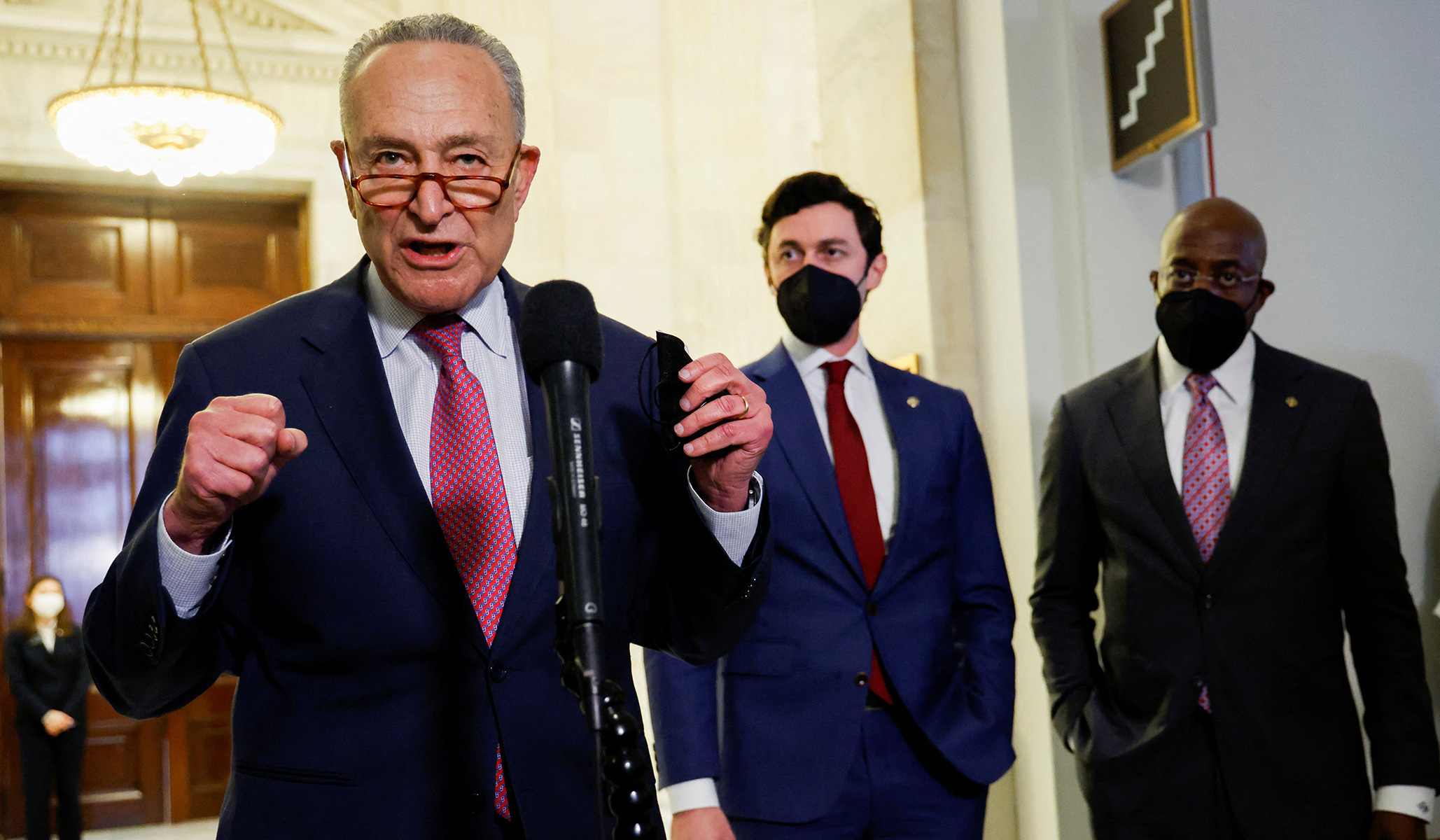 Schumer Proposes Talking Filibuster in Attempt to Introduce Voting Bills