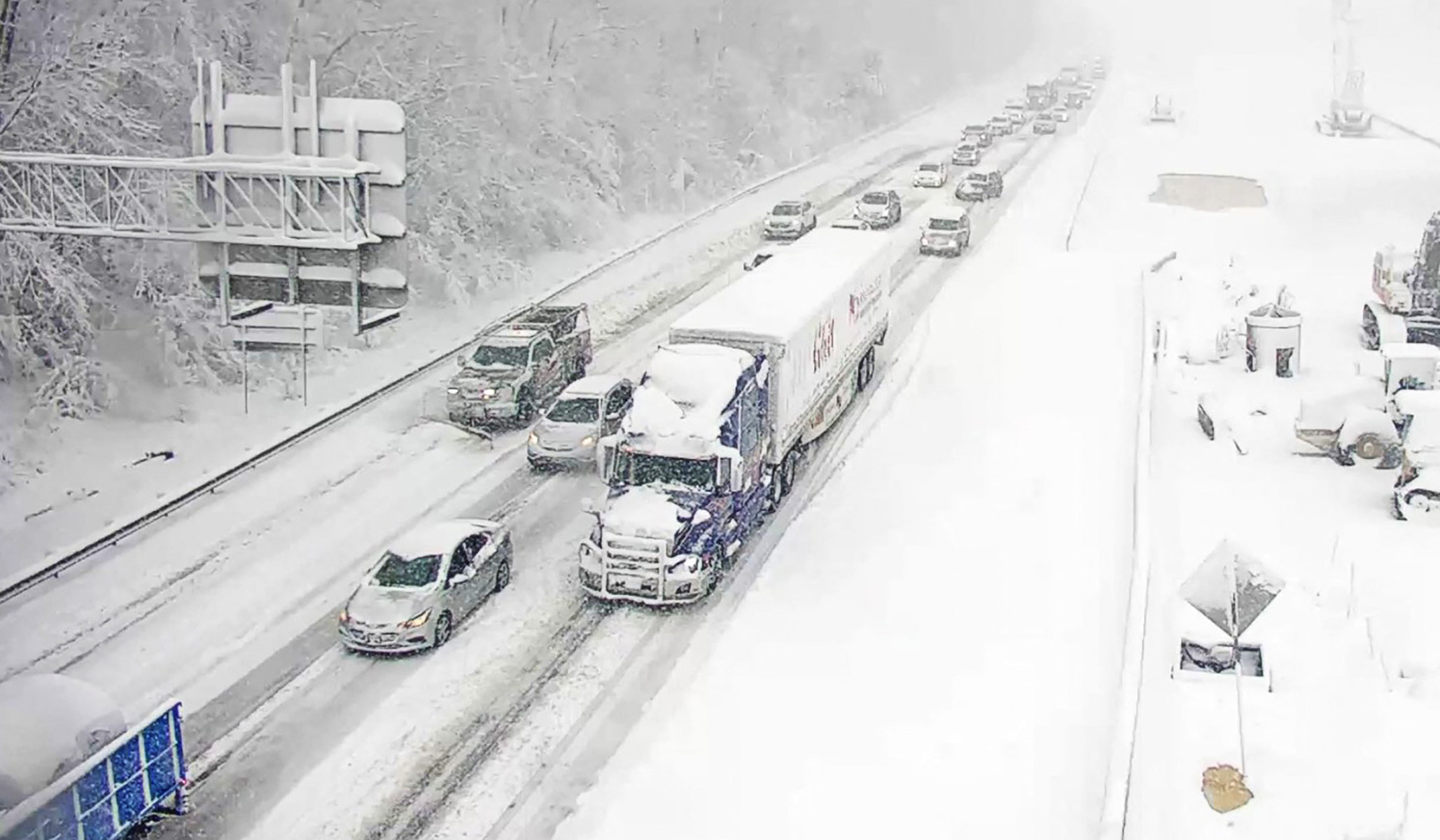 Senator Tim Kaine Stuck on I-95 for 27 Hours amid Winter Storm 