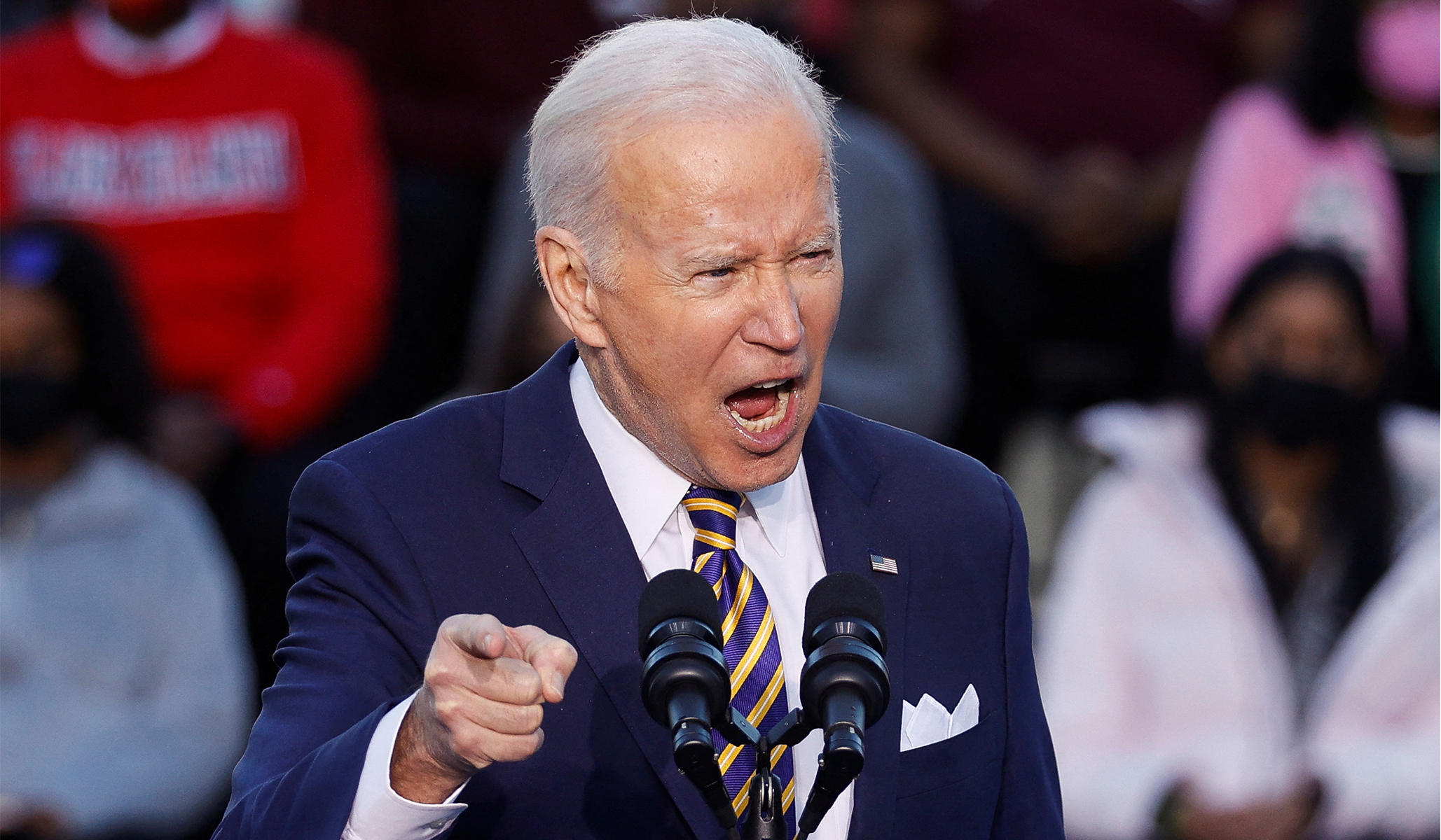 Poll: Half of Americans ‘Frustrated,’ ‘Disappointed’ with Biden’s Presidency