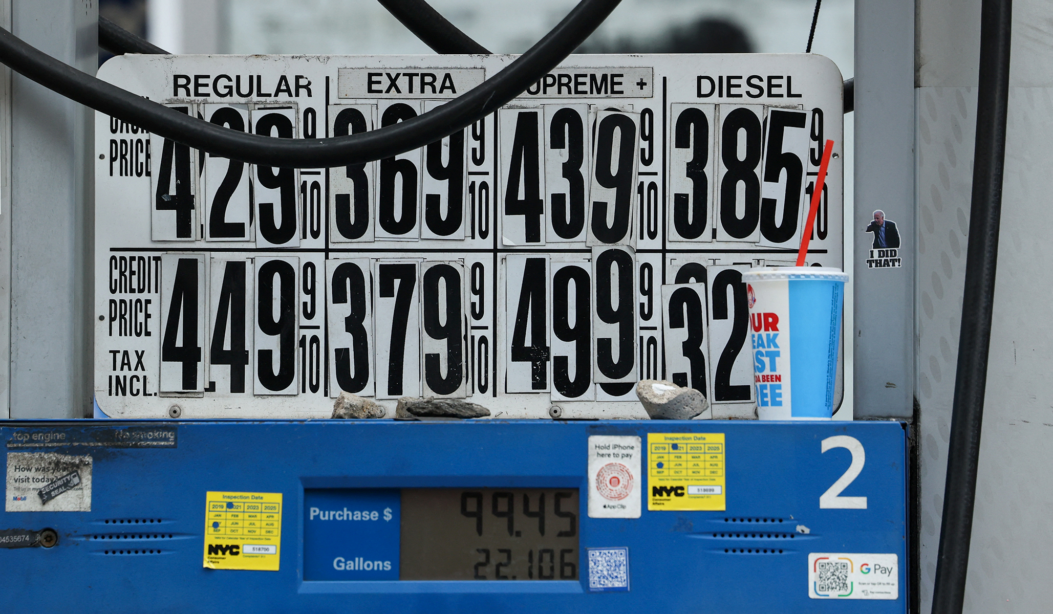 U.S. Gas Prices Reach 14-Year High, AAA Says