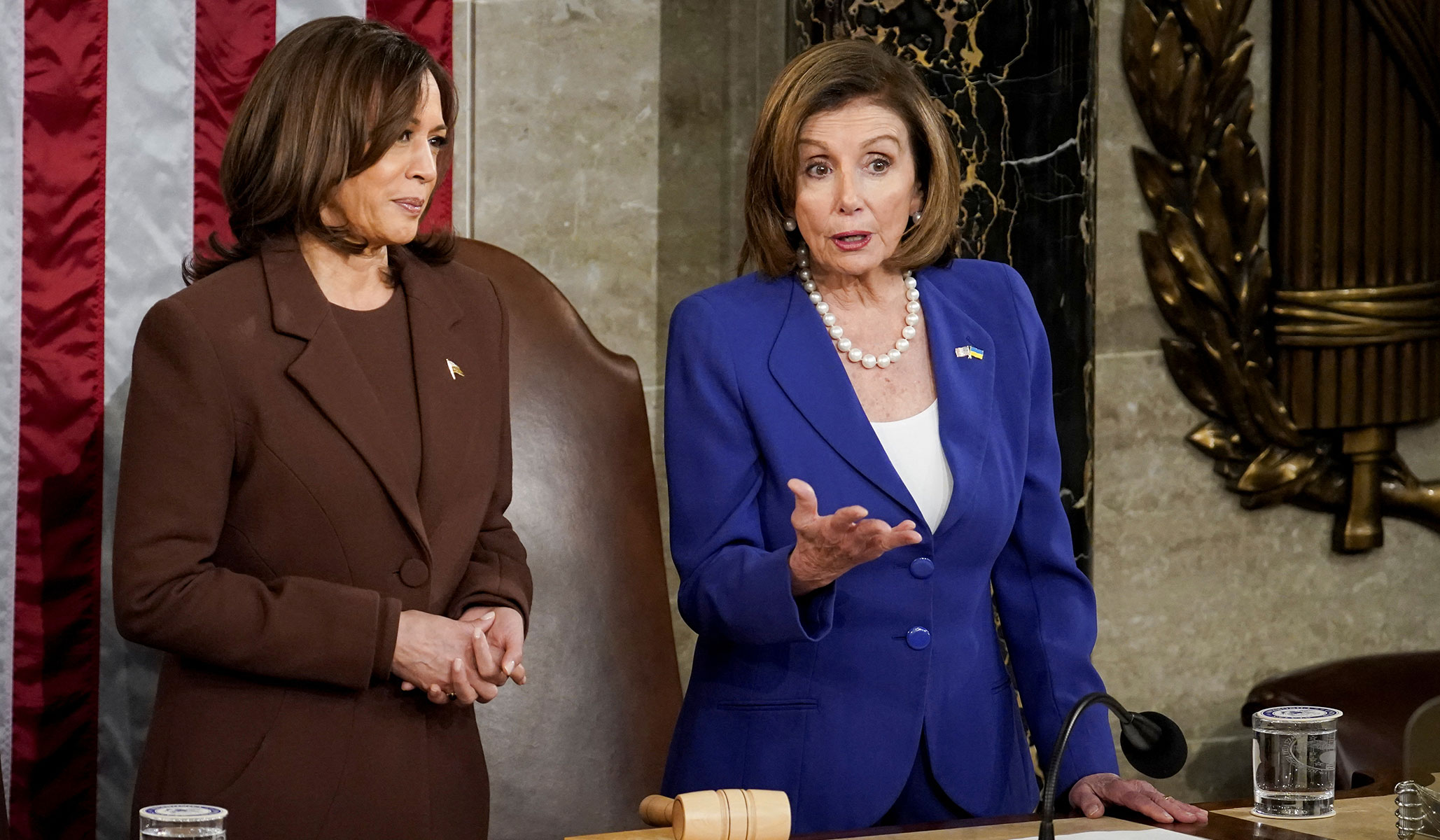 Nancy Pelosi Calls to Eliminate Filibuster to Codify Roe, Kamala Harris Disagrees