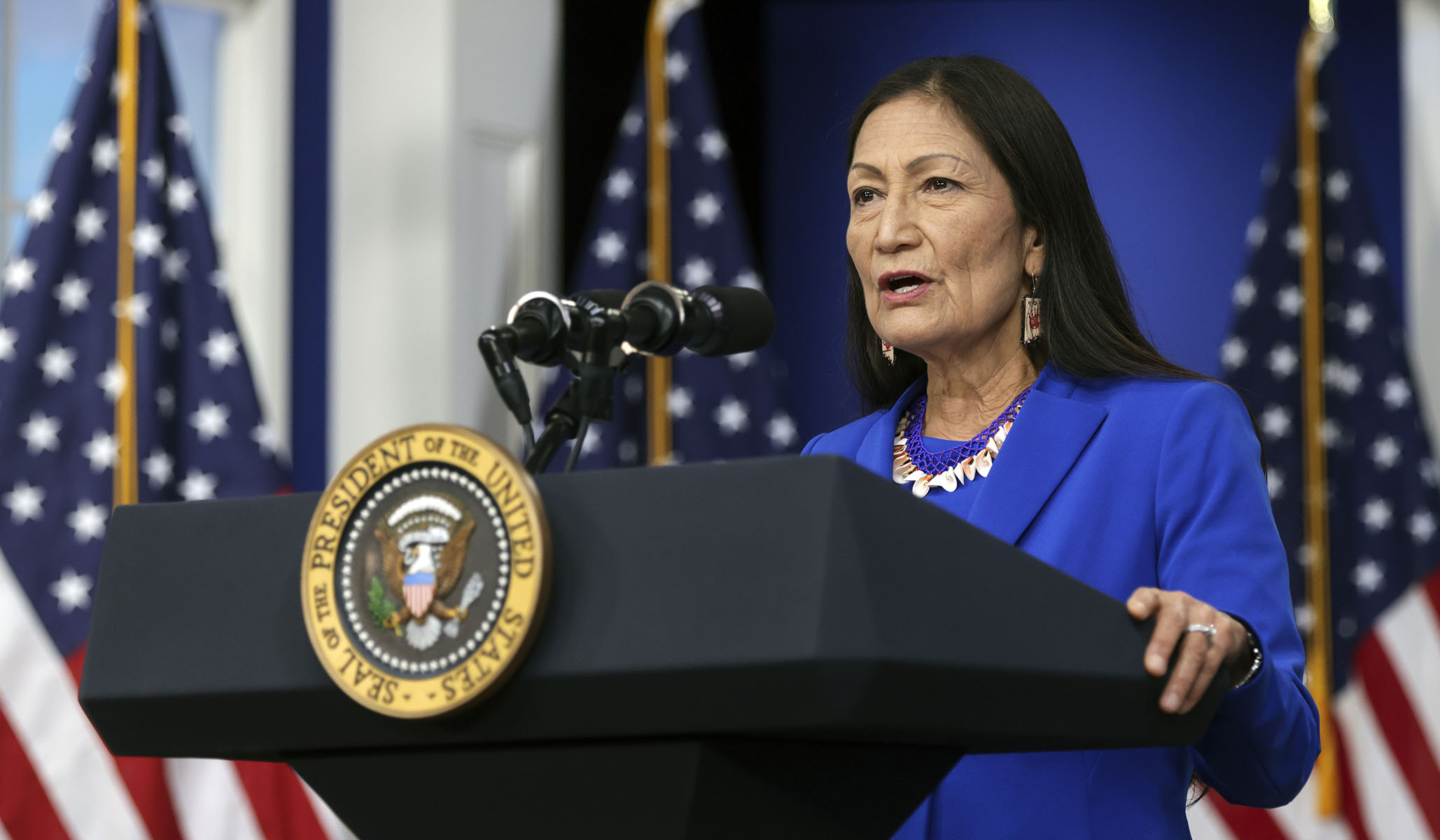 Where’s Deb Haaland? Where’s Deb Haaland?