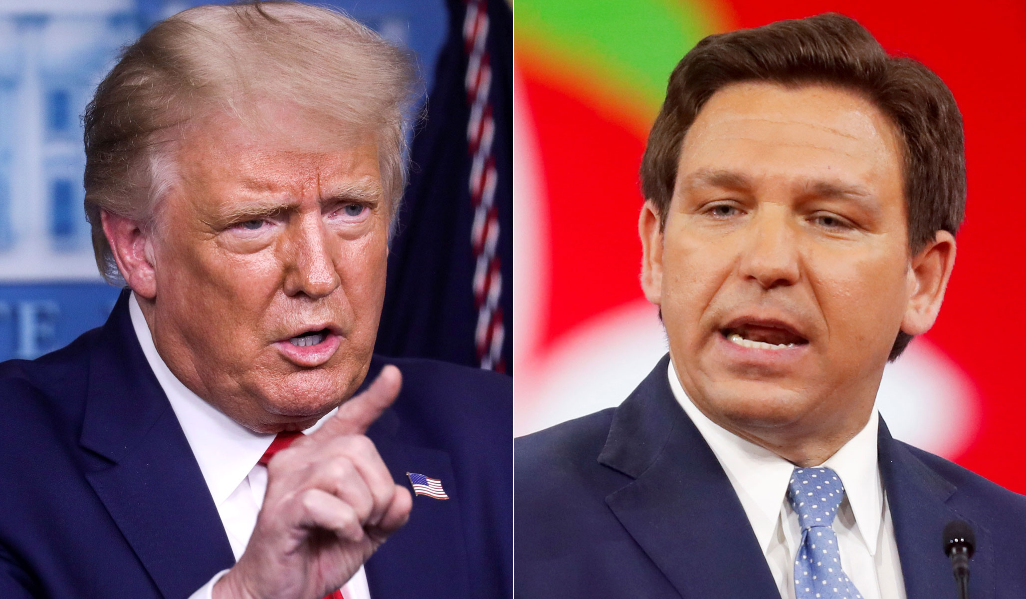 NextImg:Trump Surges ahead of DeSantis in Head-to-Head Poll after Indictment
