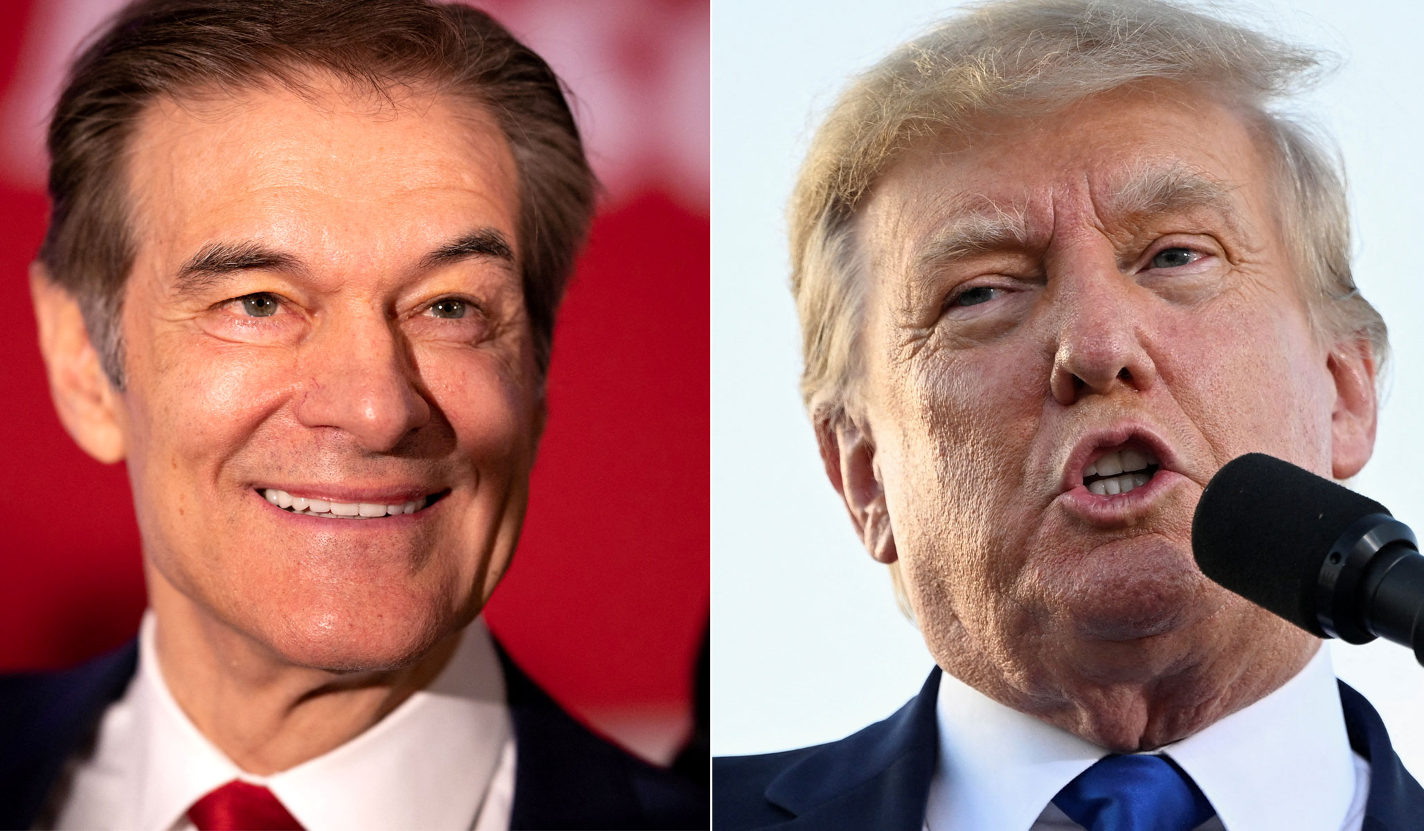Trump Issues Statement Backing Dr. Oz after Barnette Rise in Pennsylvania