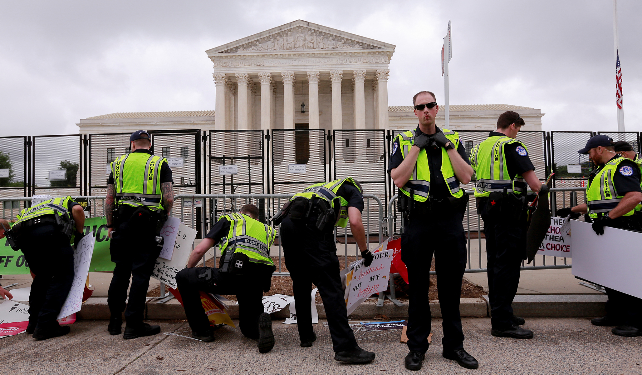 DHS Preparing for Wave of Violence ahead of Potential Roe Reversal