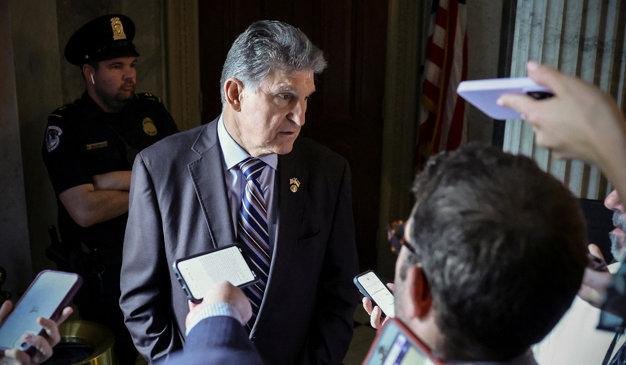 Manchin Flirts with Banning AR-15, Supports Raising Rifle Purchase Age
