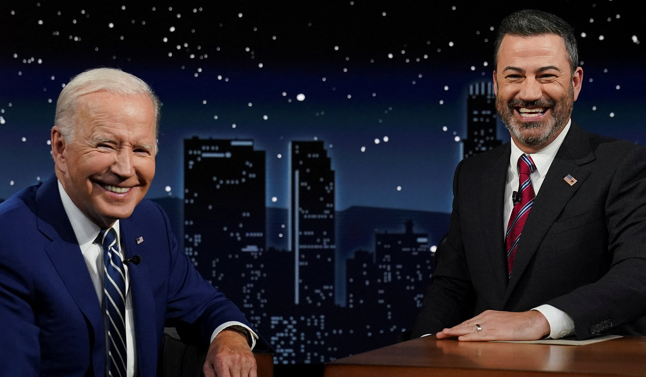 Biden and Jimmy Kimmel&rsquo;s Theater of the Absurd