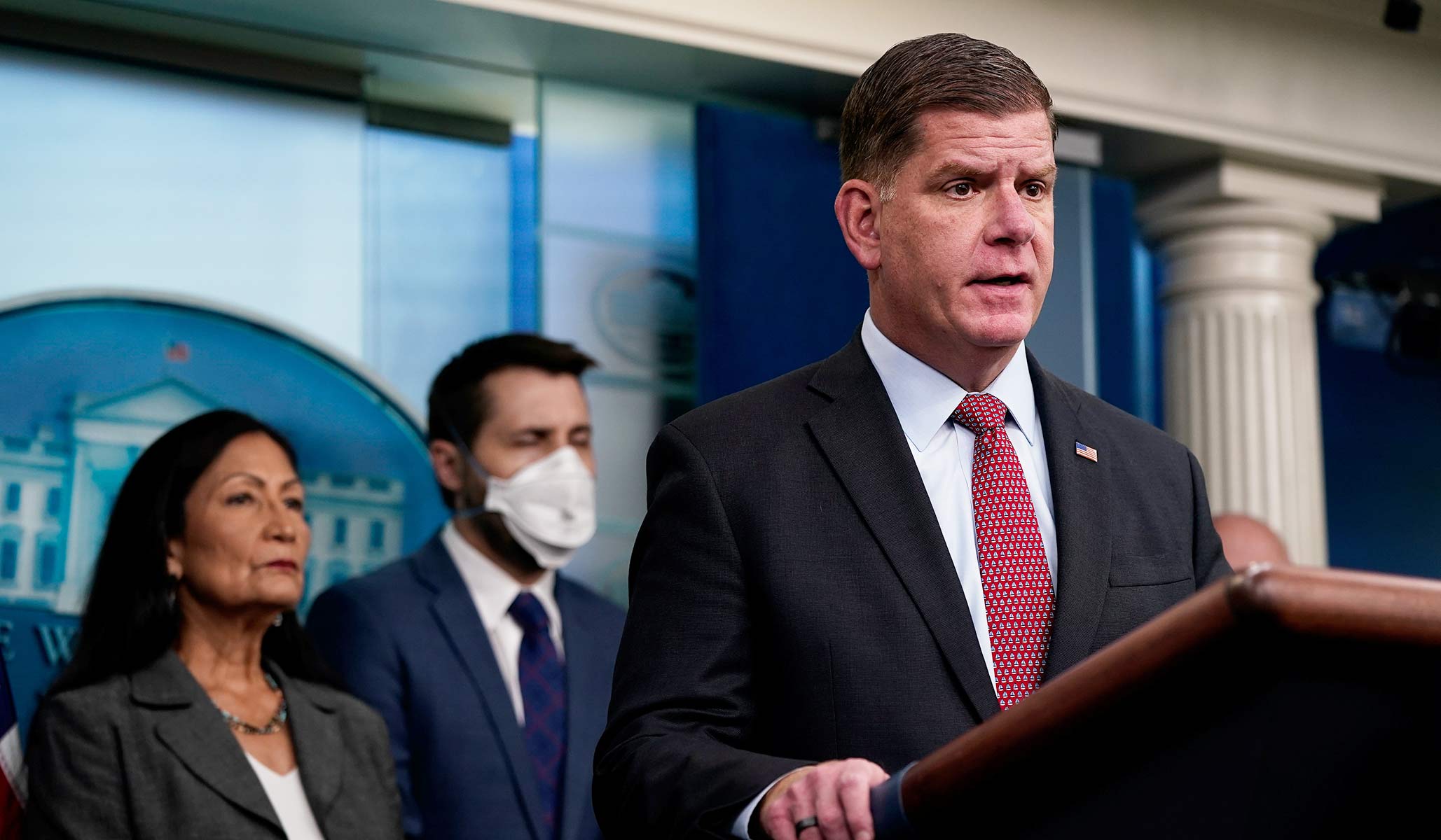 NextImg:The Corner: Secretary of Labor Marty Walsh Stepping Down