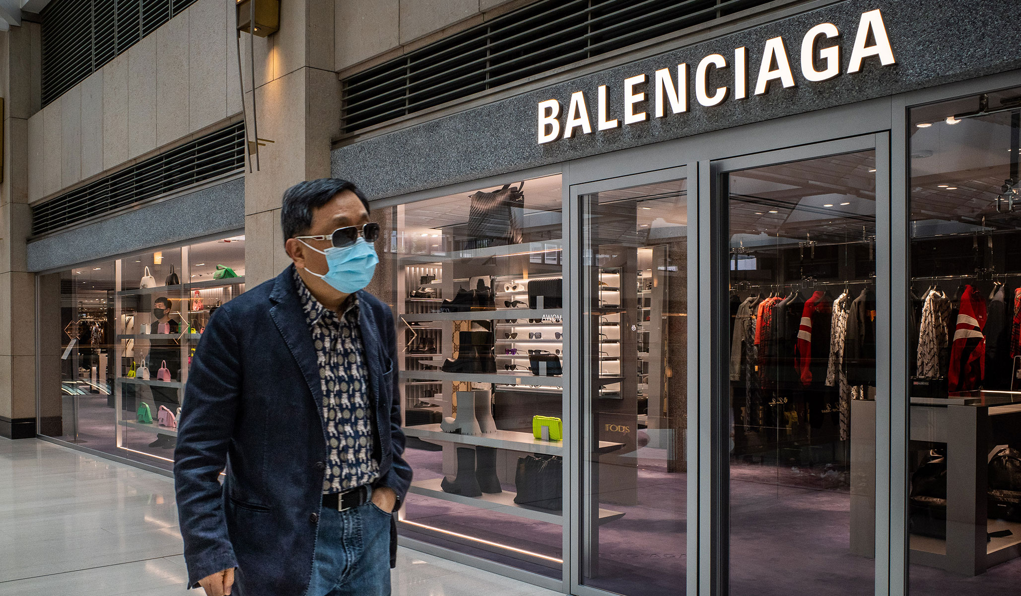 Balenciaga makes historic show on Wall Street in New York
