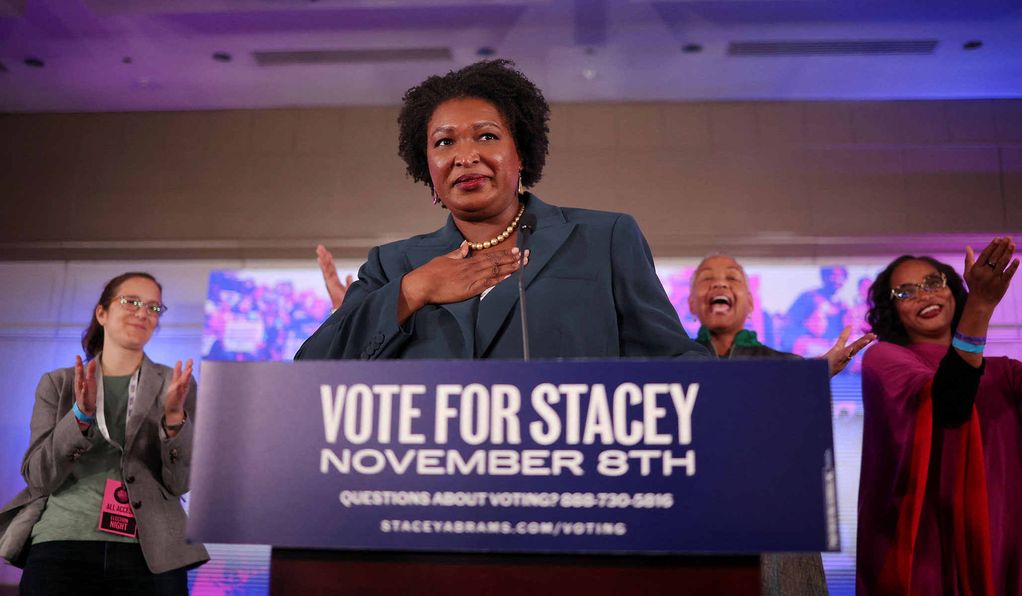 MSNBC Panelist Calls On Biden To Tap Stacey Abrams To Lead Election ...
