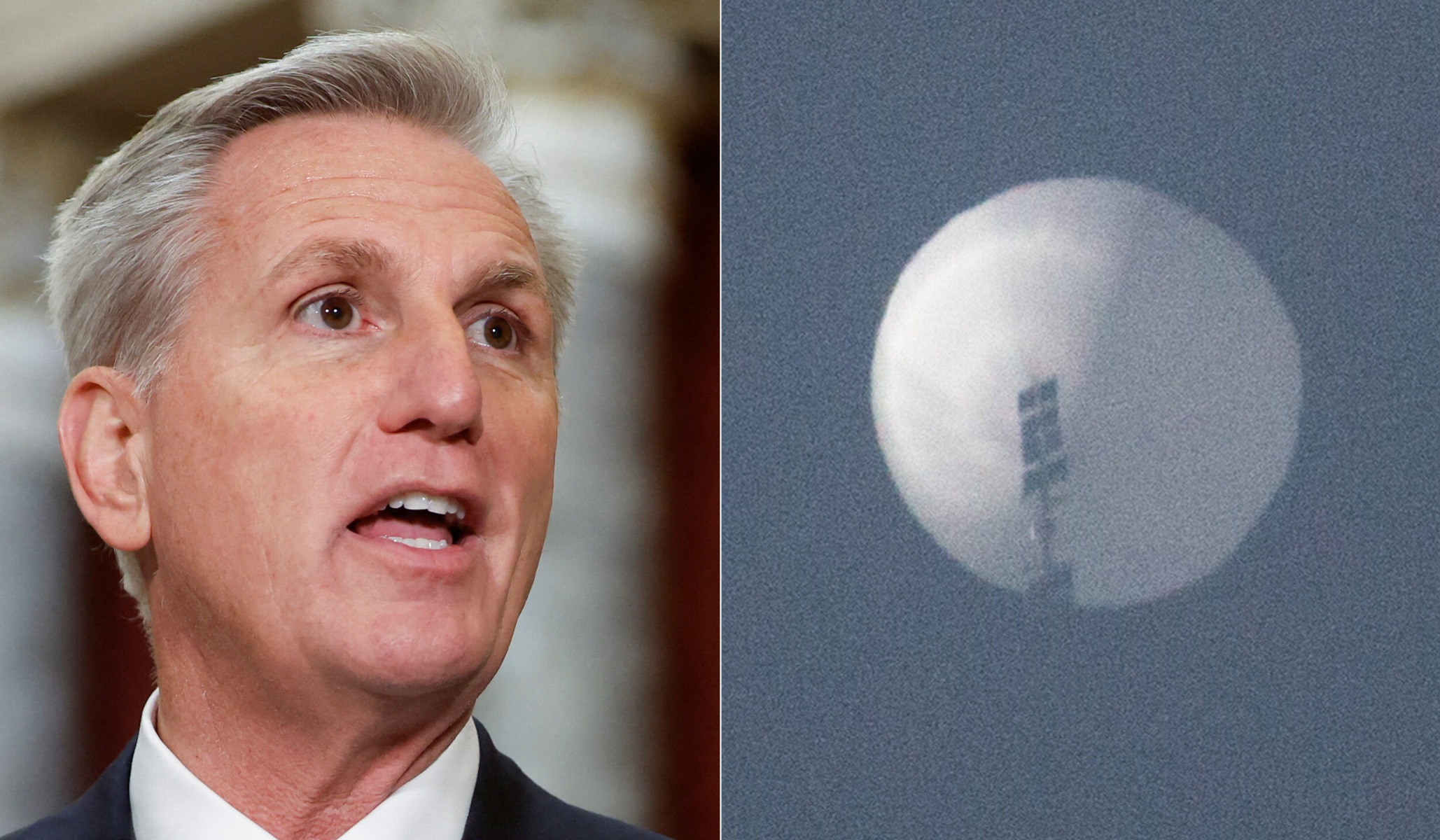 NextImg:McCarthy Demands Gang-of-Eight Briefing on Chinese Spy Balloon