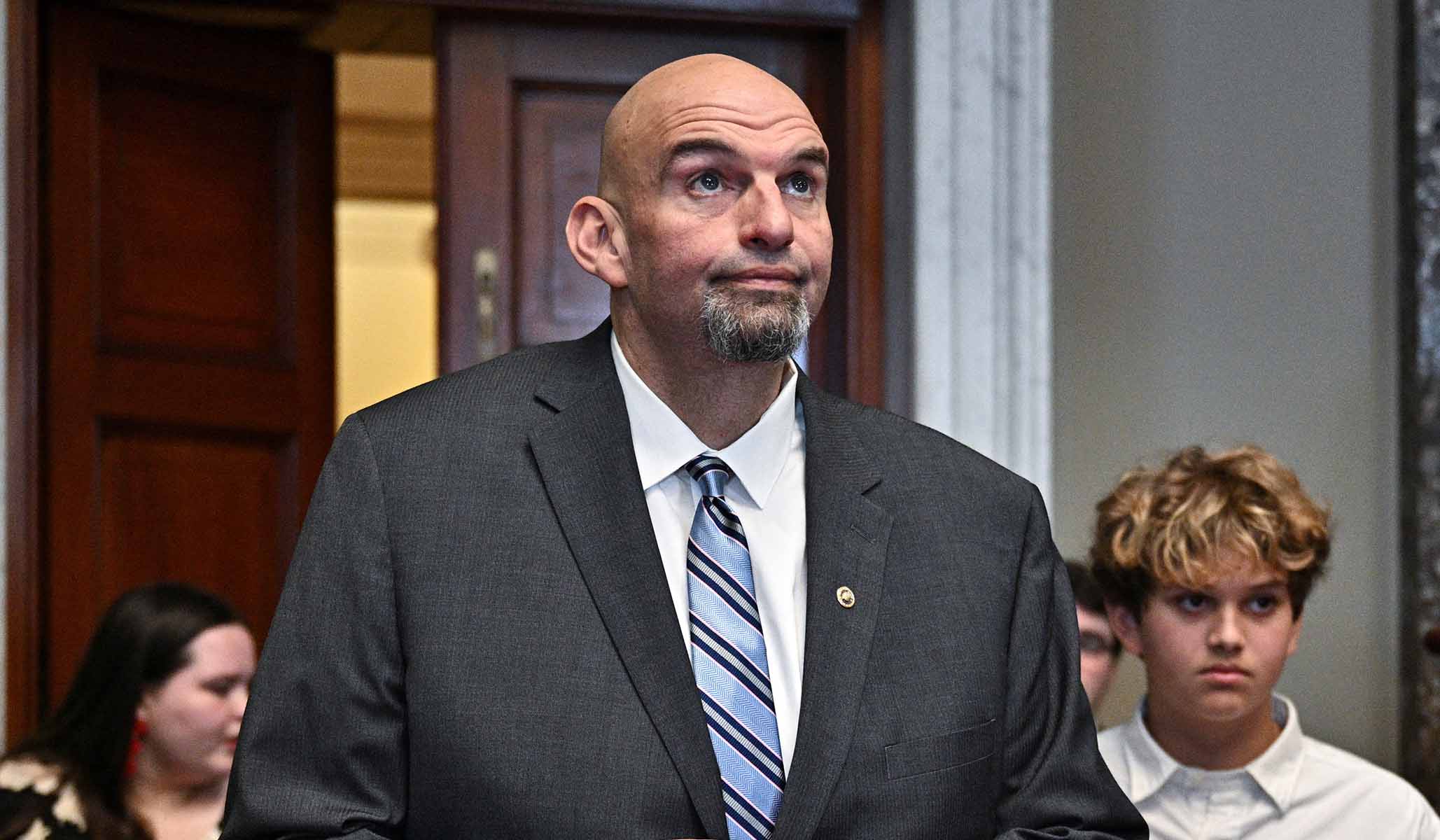 NextImg:The Corner: Senator John Fetterman Celebrates What His State Bans