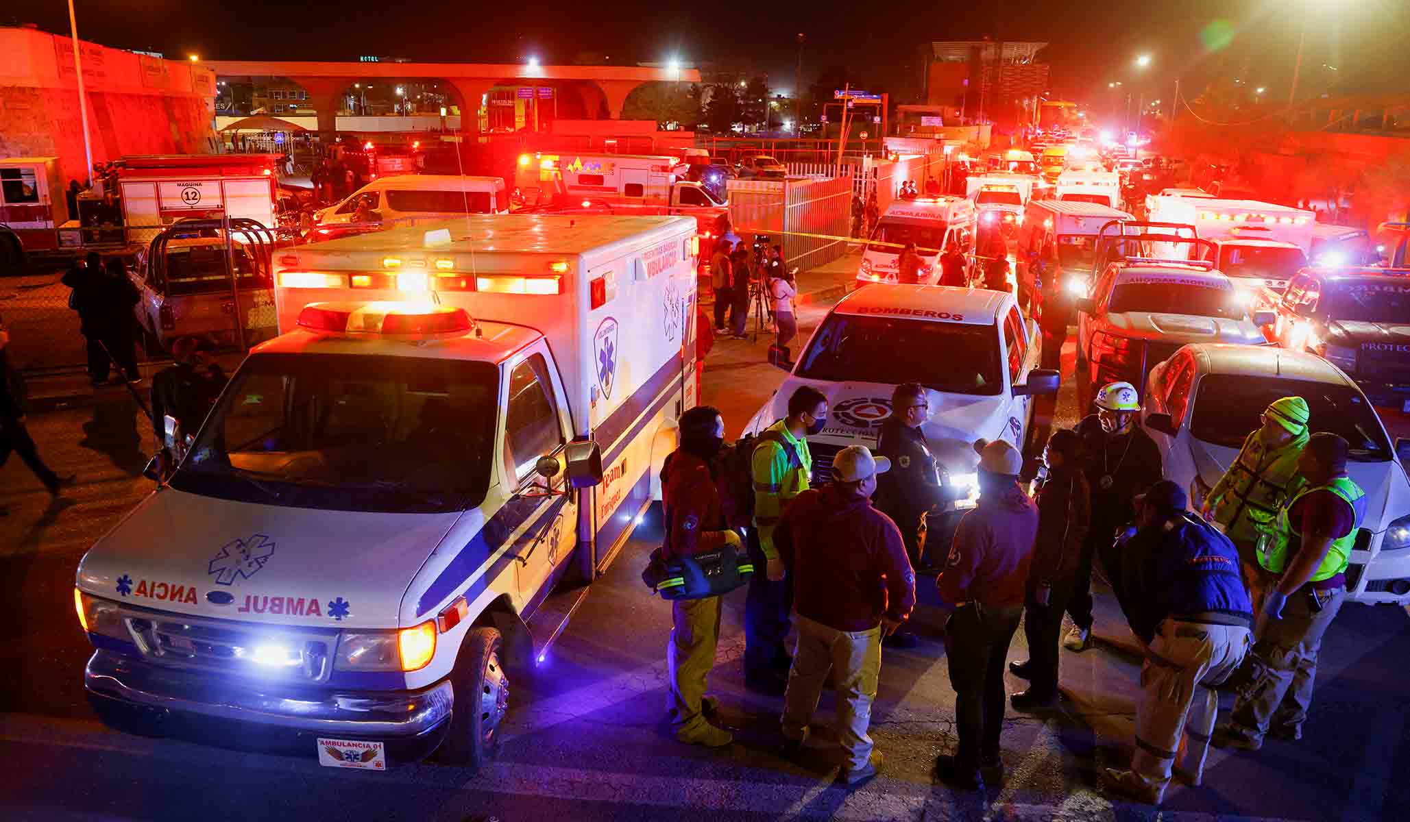 NextImg:Dozens Killed in Fire at Migrant Detention Center in Northern Mexico