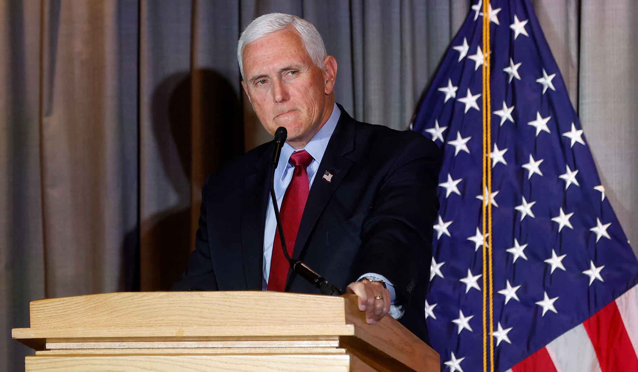 NextImg:The Corner: Mike Pence Should Be Honest about His Prospects