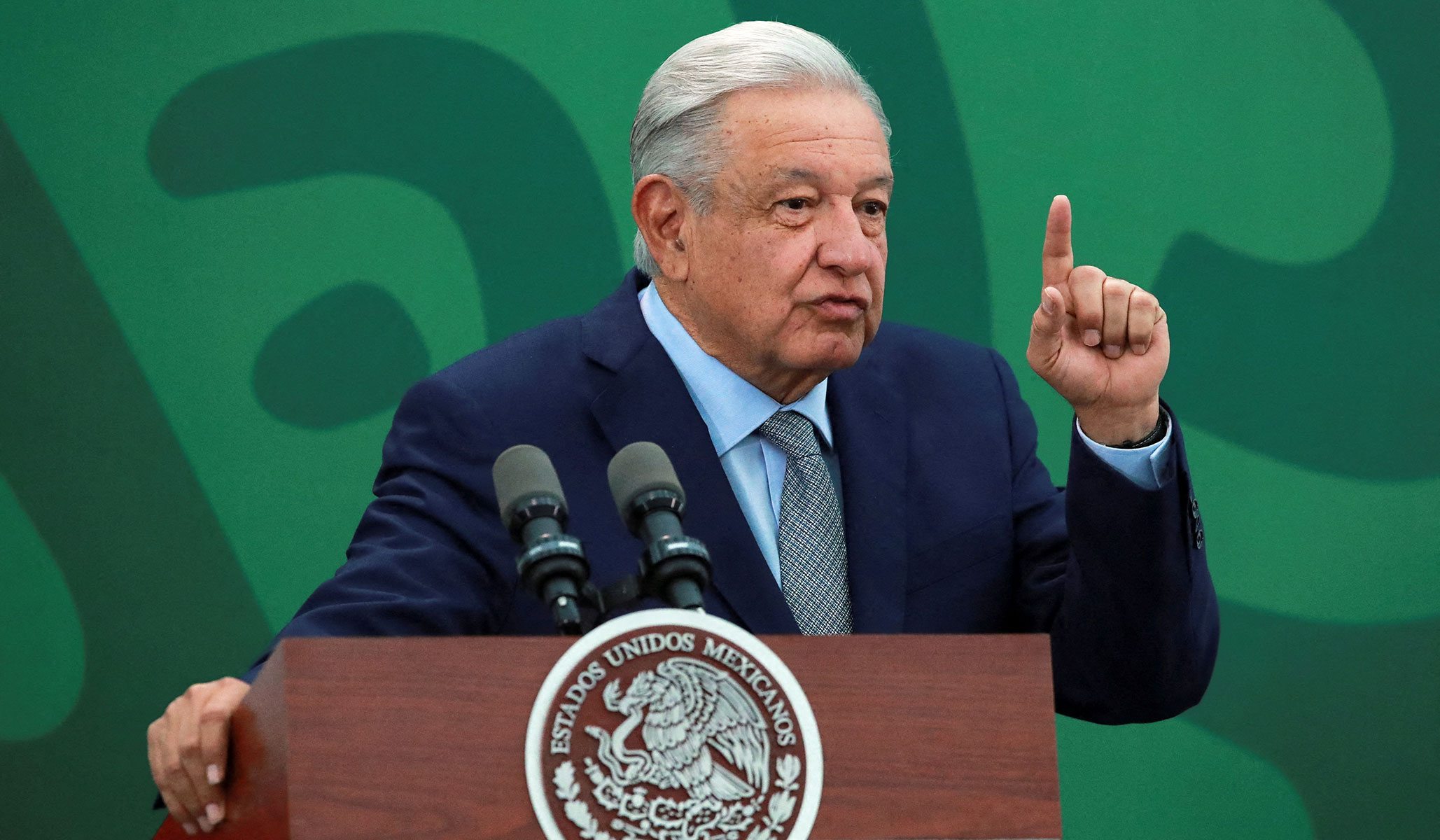 NextImg:Mexican President Says Fentanyl Is a U.S. Problem Caused by American Social Decay