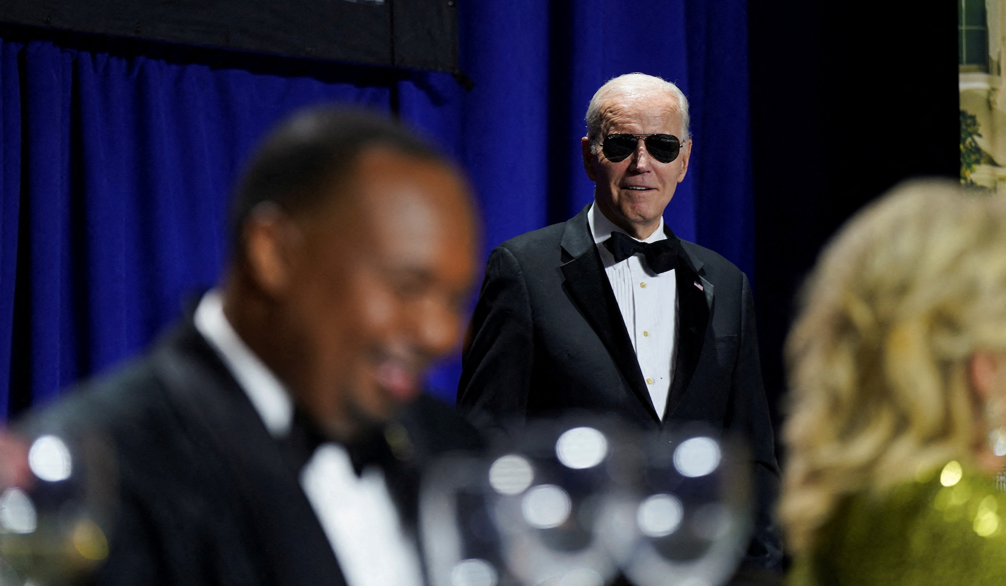NextImg:Biden Jokes About His Age, Fox News at White House Correspondents’ Dinner