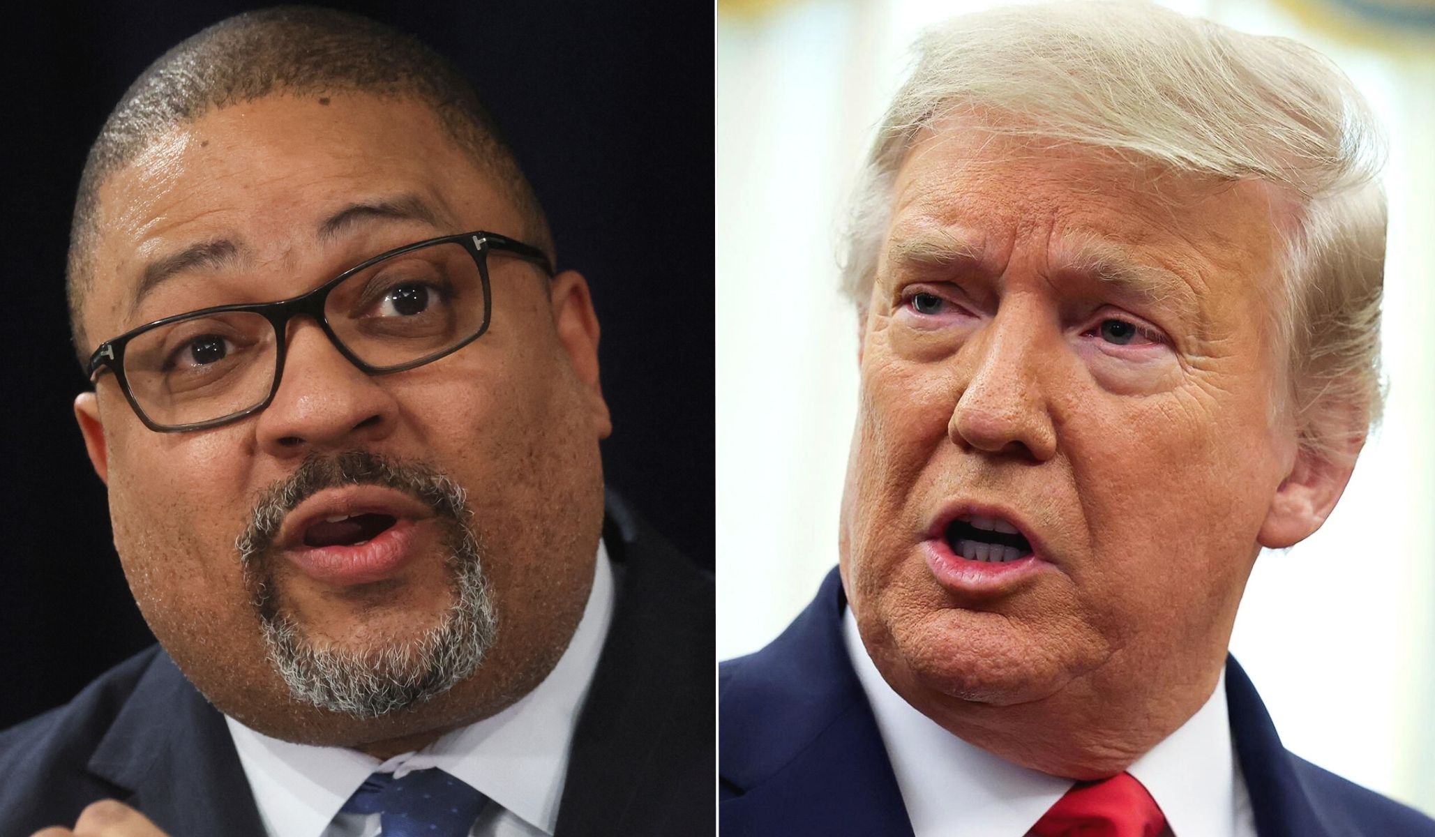 NextImg:DA Alvin Bragg Unseals Trump Indictment