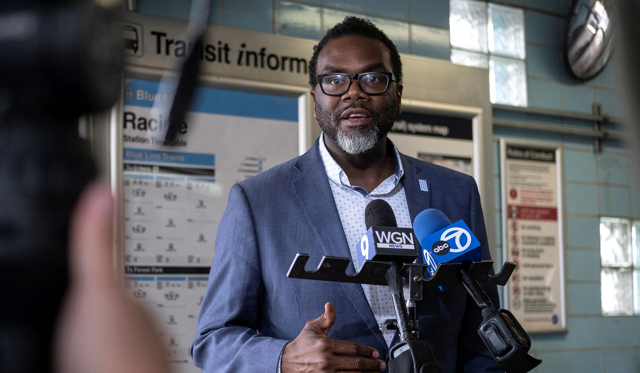 NextImg:Far-Left Democrat Brandon Johnson Wins Chicago Mayoral Race