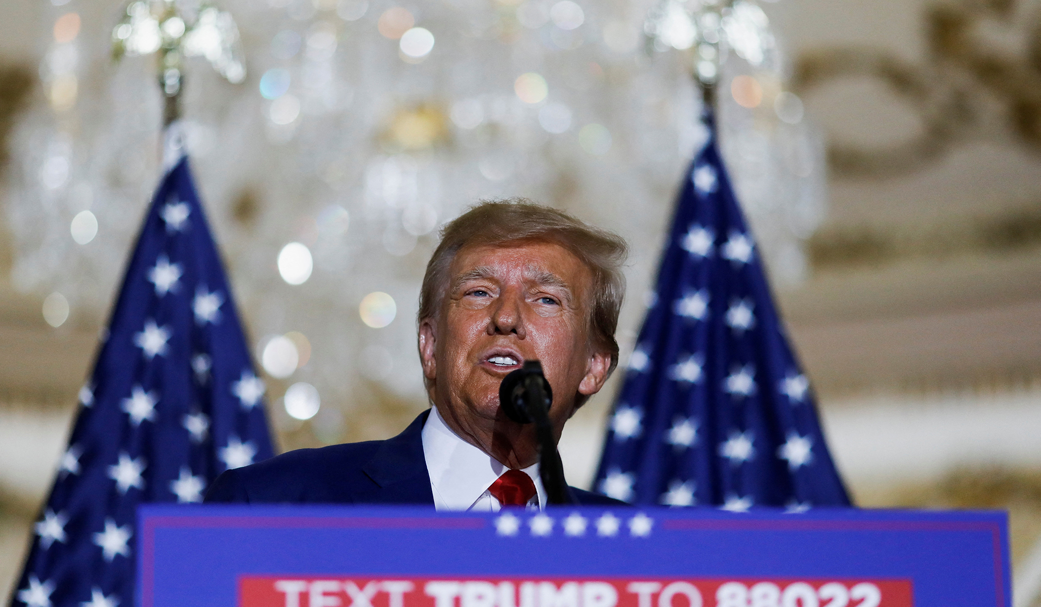 NextImg:The Corner: Trump’s Inscrutable Legal Drama Dominates Post-Arraignment Spectacle