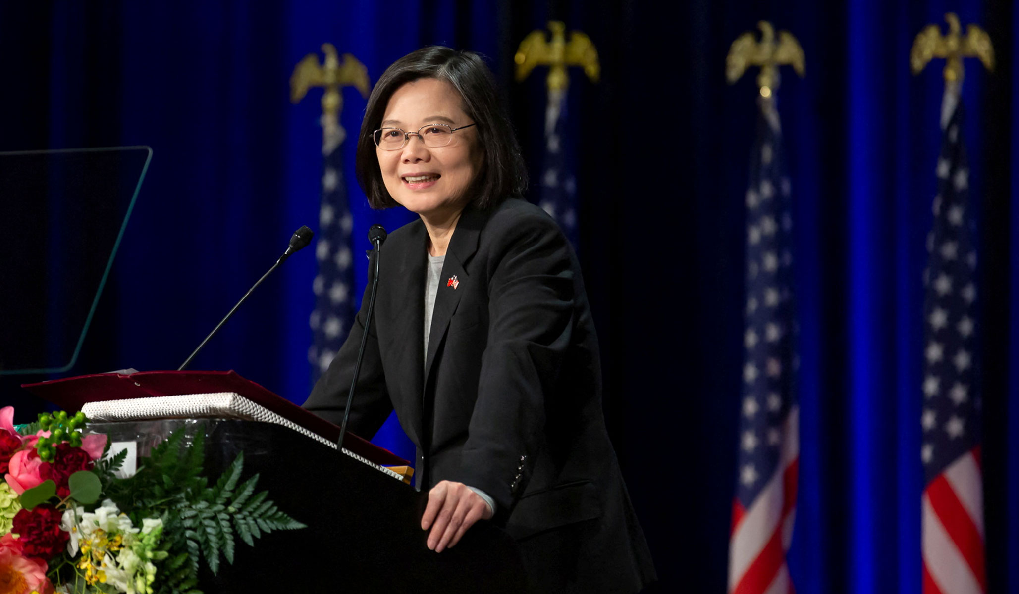 NextImg:Reputed Chinese Communist Party Front Group Helped Fuel U.S. Protests against Taiwanese President