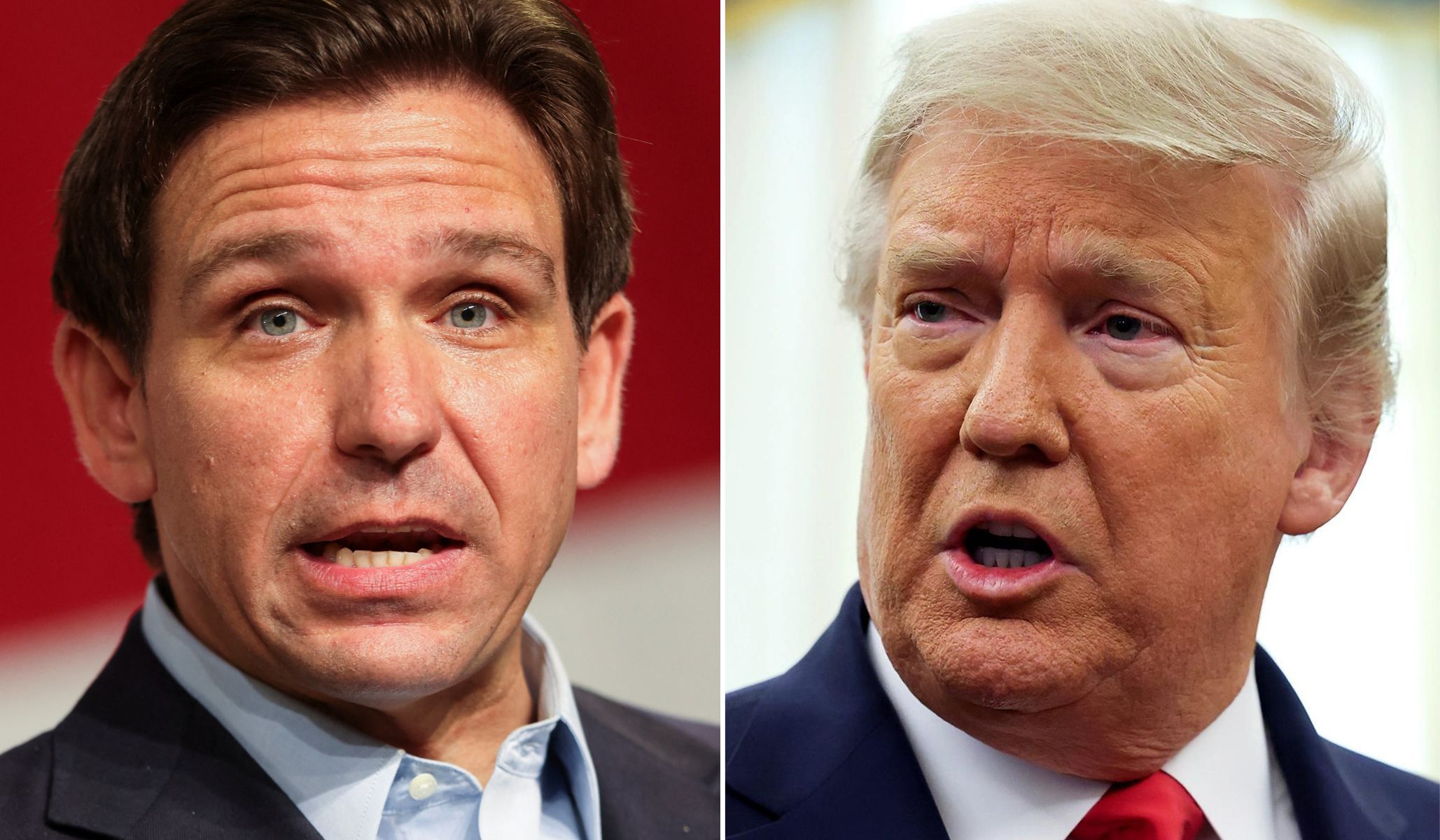 NextImg:Team Trump Picks Memorial Day Weekend to Knock DeSantis’s Military Service