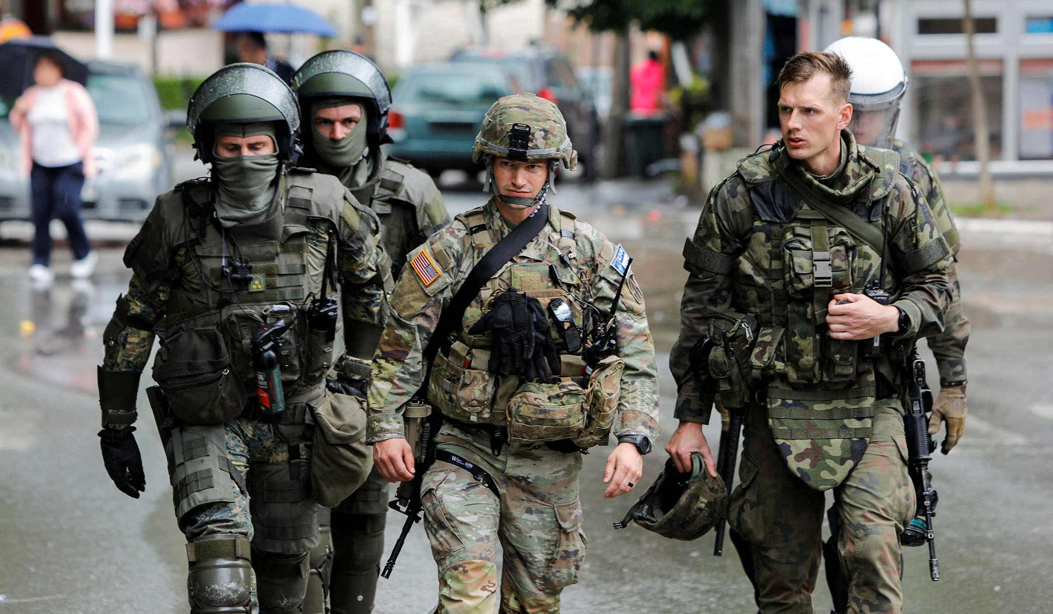 NextImg:The Corner: Tensions Rise as Ethnic Serbs, NATO Clash in Northern Kosovo
